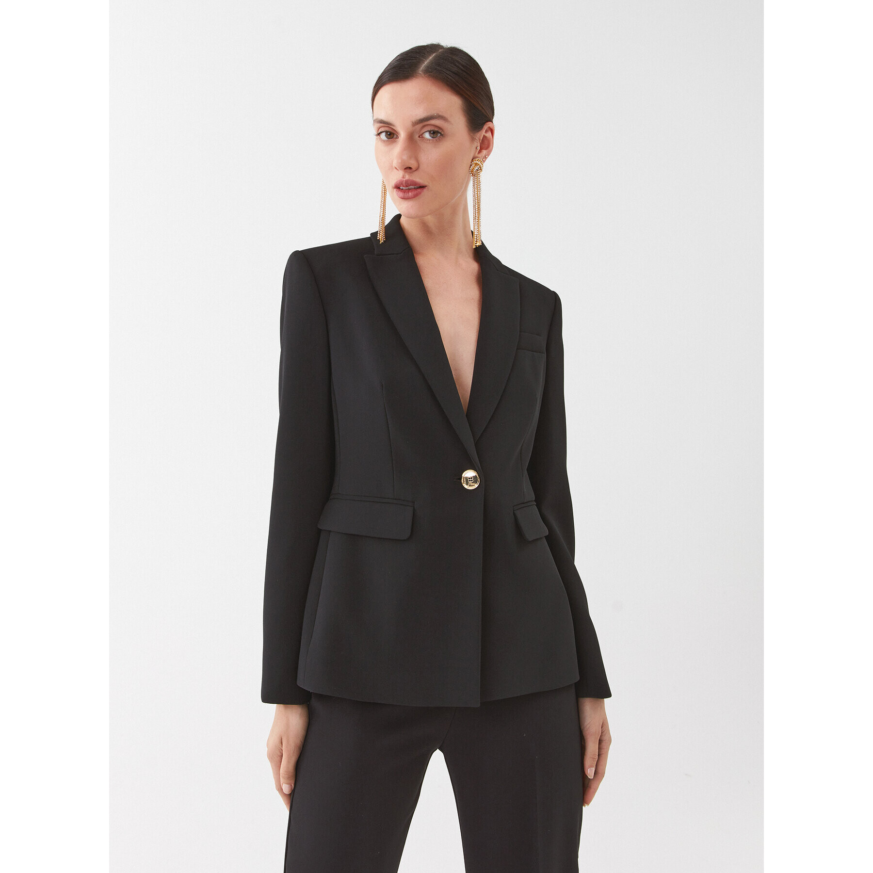 Pinko Сако Humahuaca 100180 A14I Черен Regular Fit - Pepit.bg
