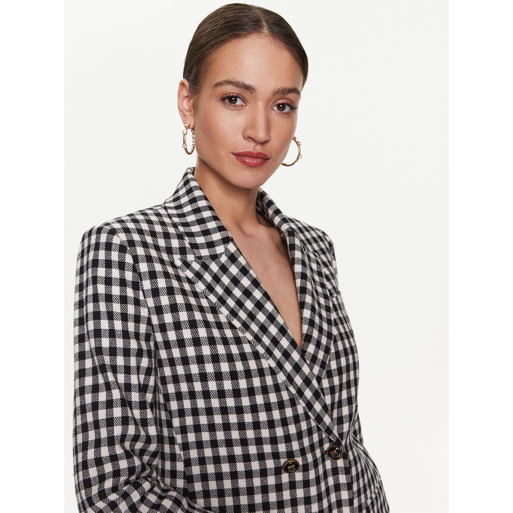 Pinko Сако Maderna 100642 A0N0 Черен Regular Fit - Pepit.bg