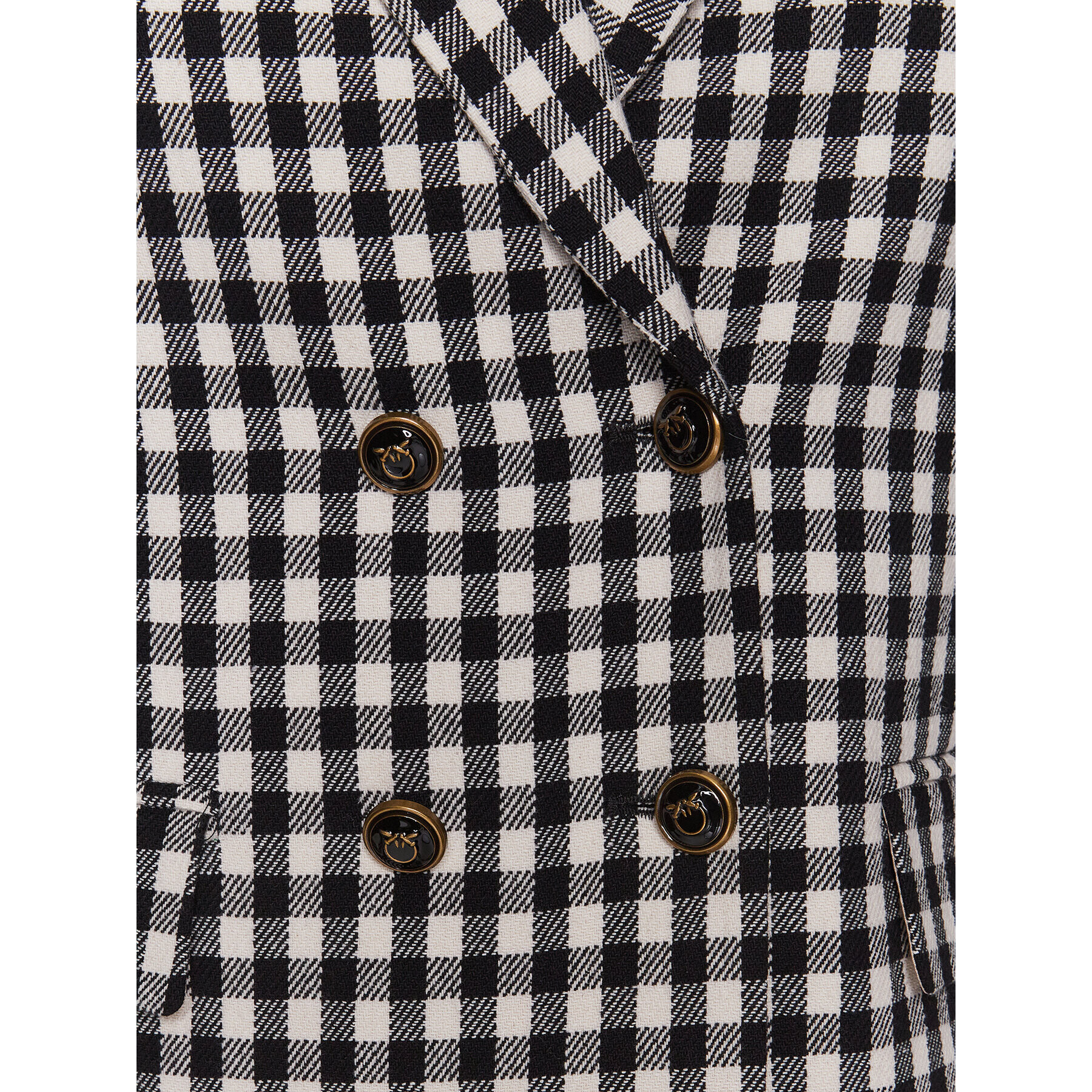 Pinko Сако Maderna 100642 A0N0 Черен Regular Fit - Pepit.bg