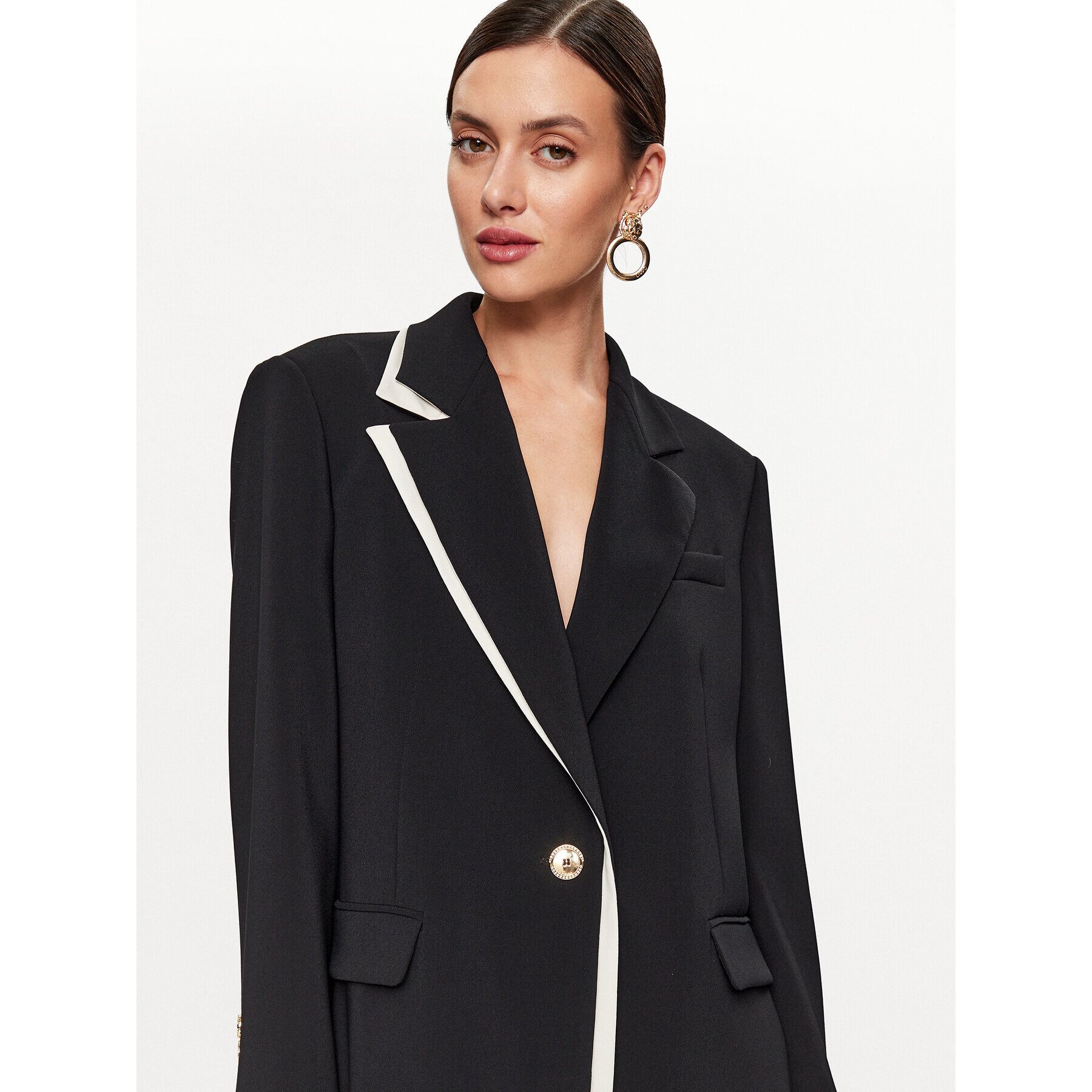 Pinko Сако Massa 101803 A15R Черен Regular Fit - Pepit.bg