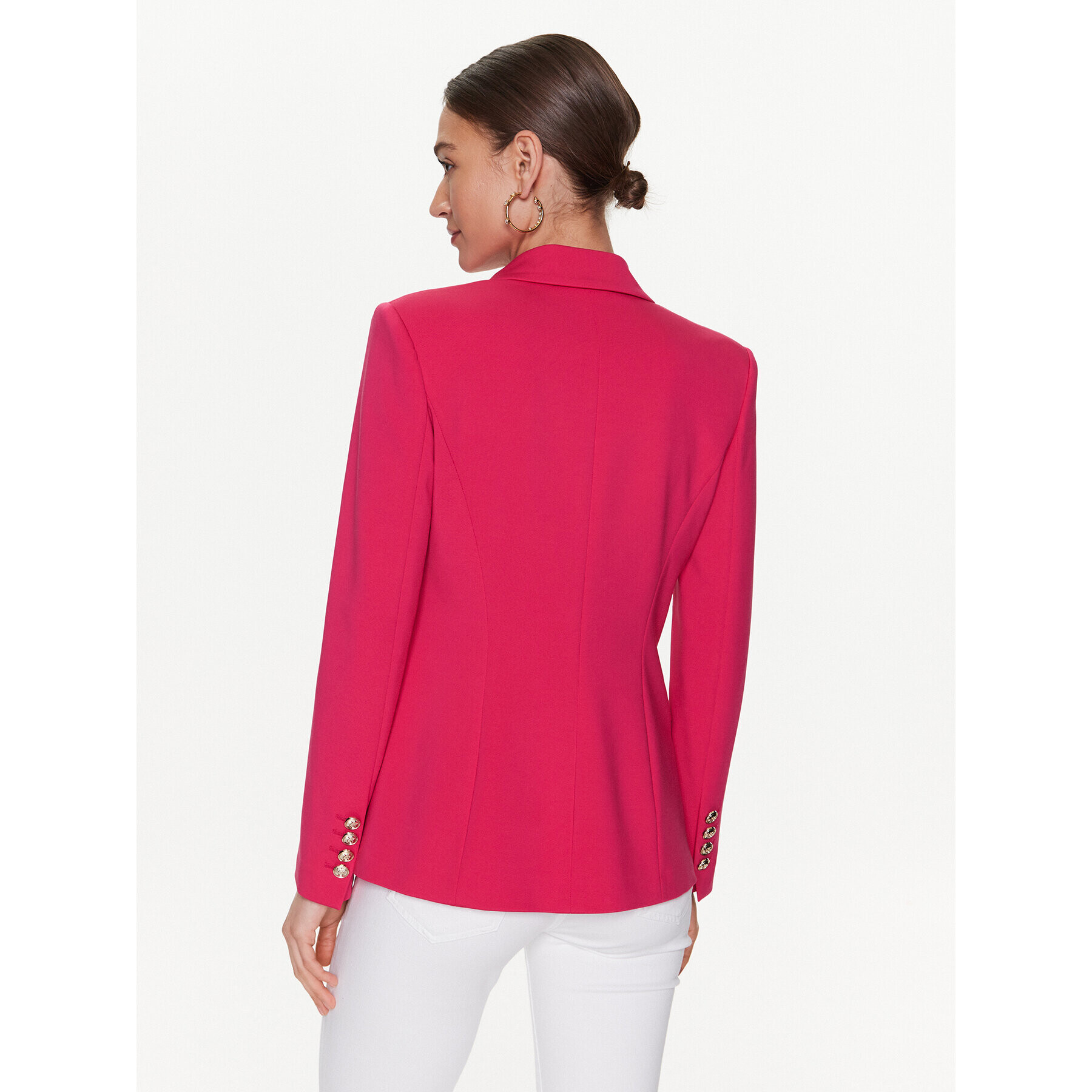 Pinko Сако Signum 100254 A0IG Розов Regular Fit - Pepit.bg