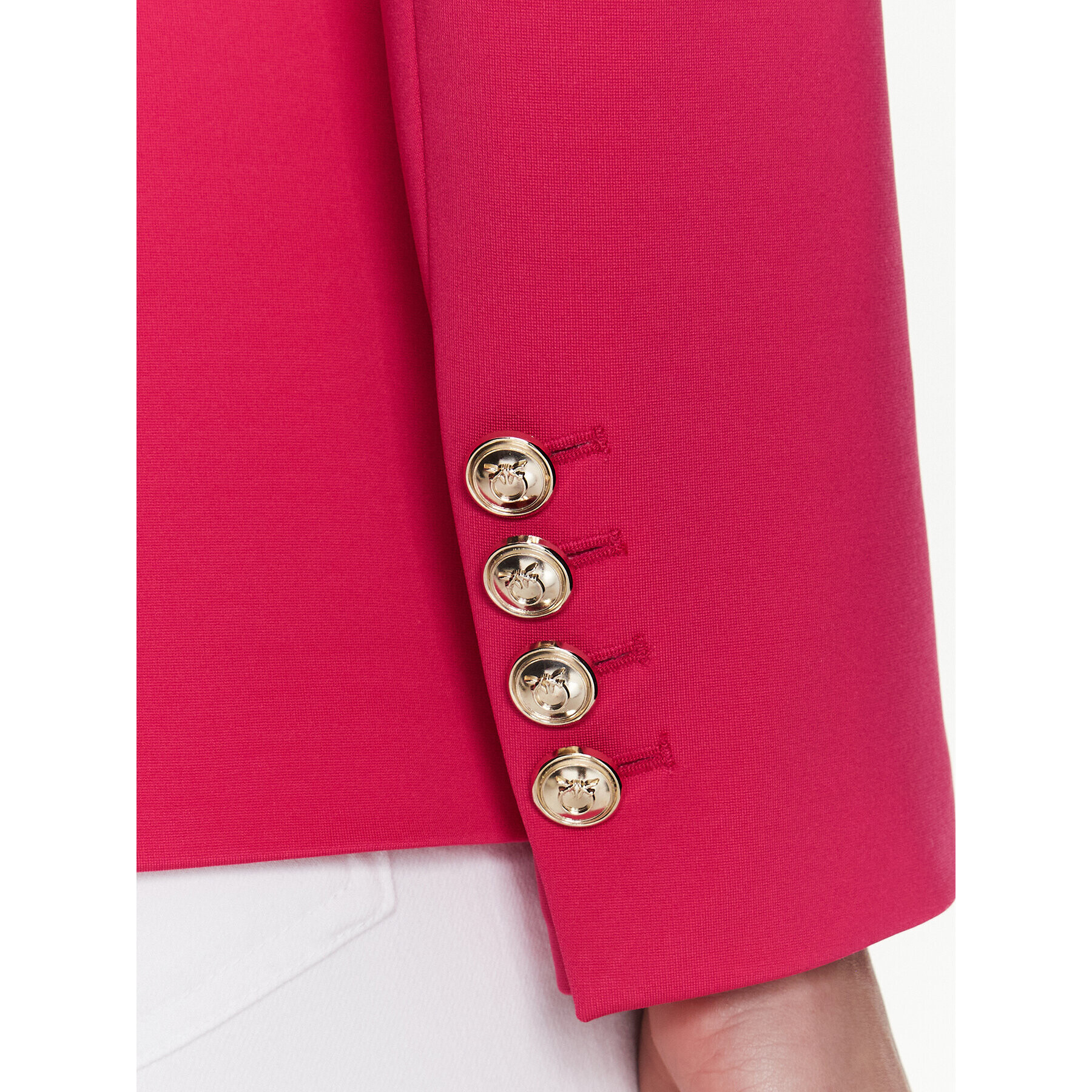 Pinko Сако Signum 100254 A0IG Розов Regular Fit - Pepit.bg