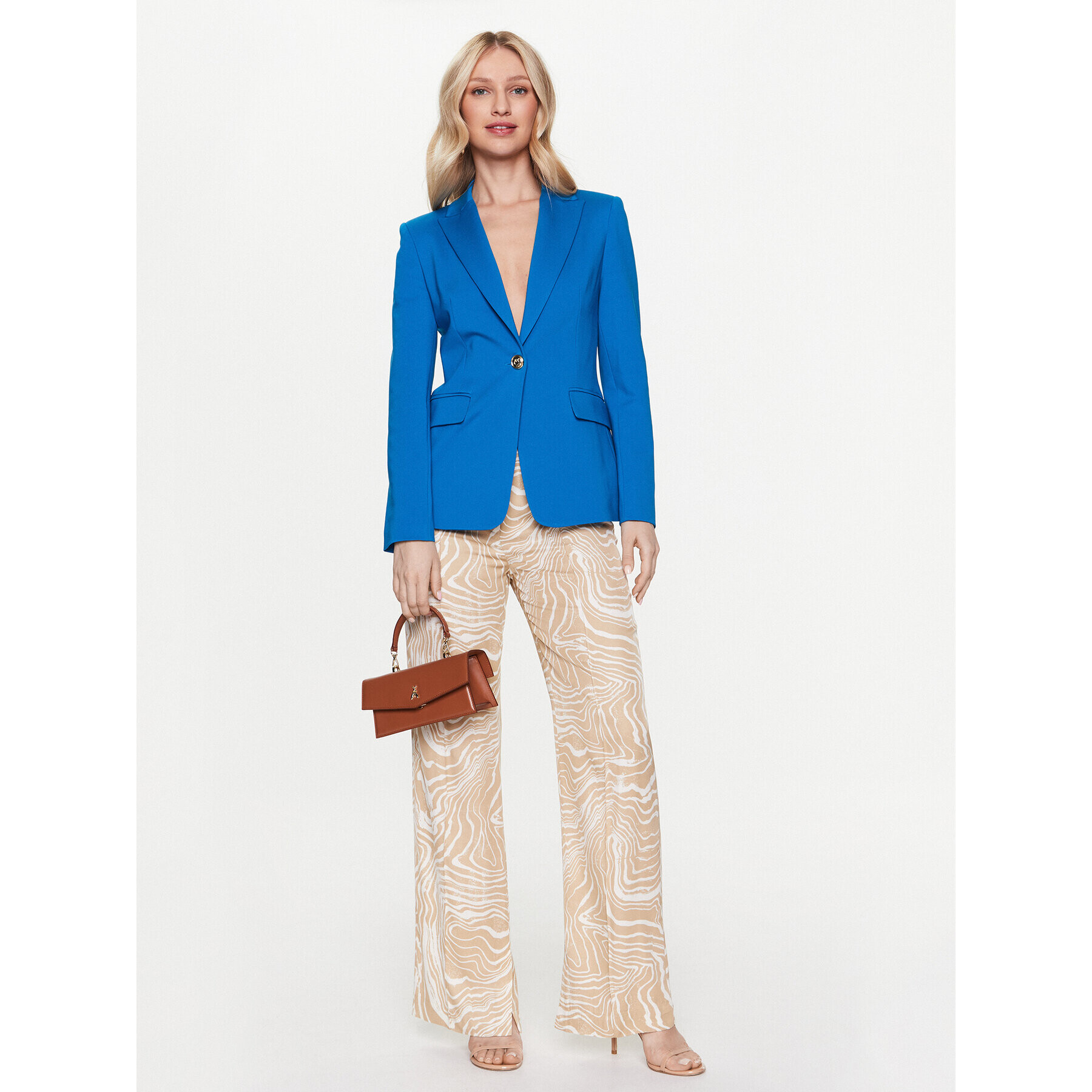 Pinko Сако Signum 100254 A0IG Син Regular Fit - Pepit.bg