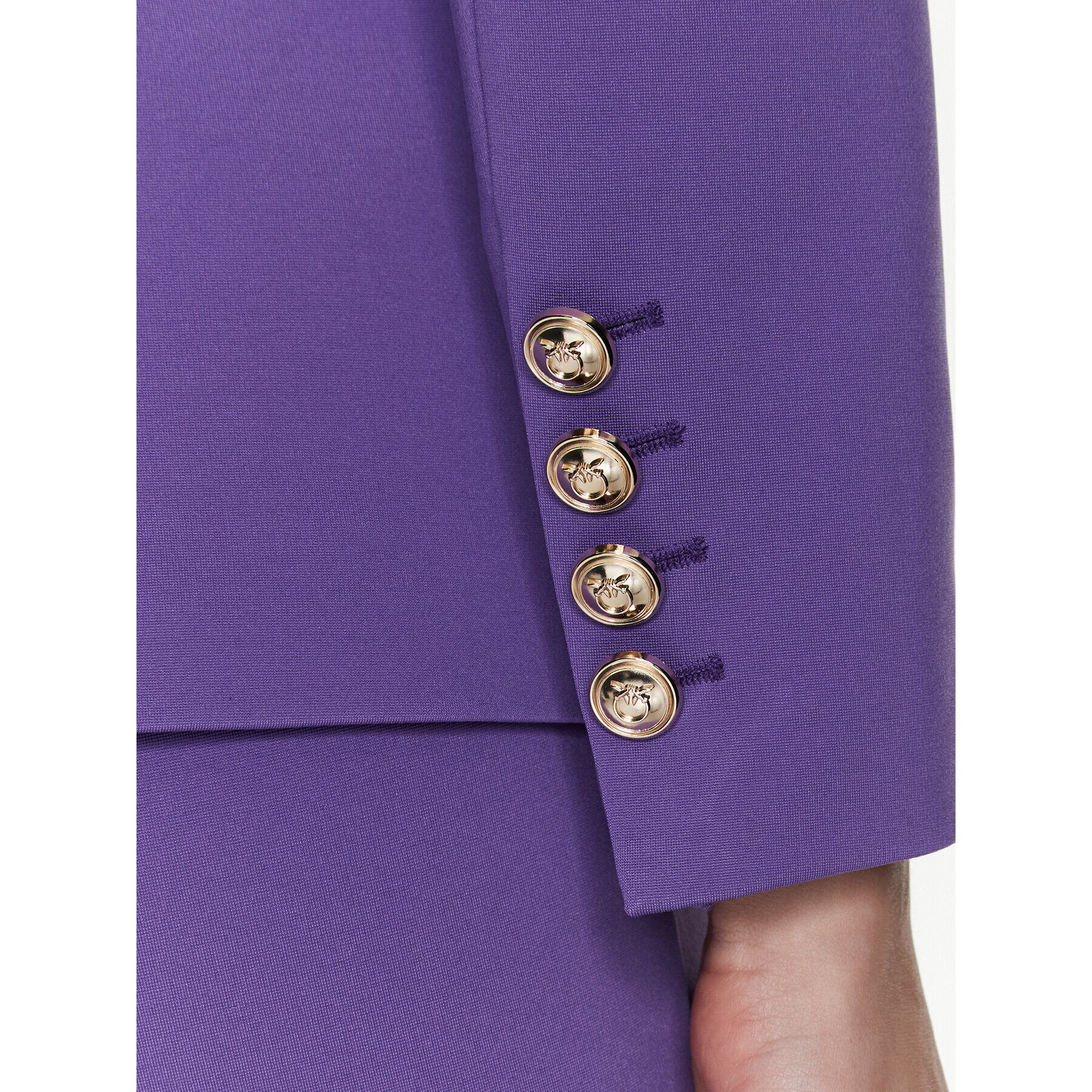 Pinko Сако Signum 100254 A0IG Виолетов Regular Fit - Pepit.bg
