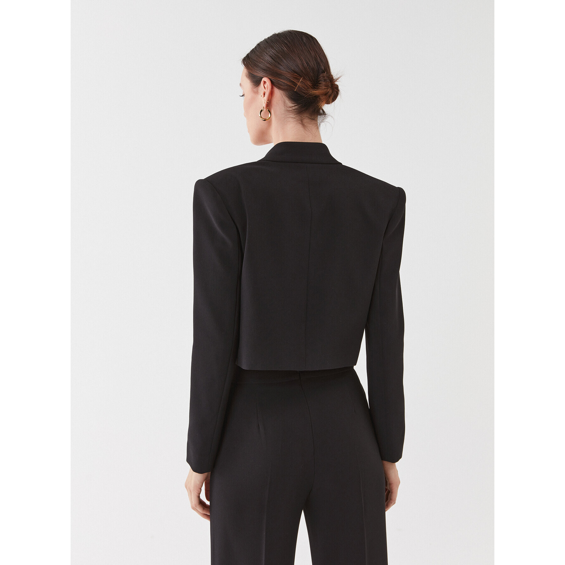 Pinko Сако Spencer 101692 A14I Черен Regular Fit - Pepit.bg