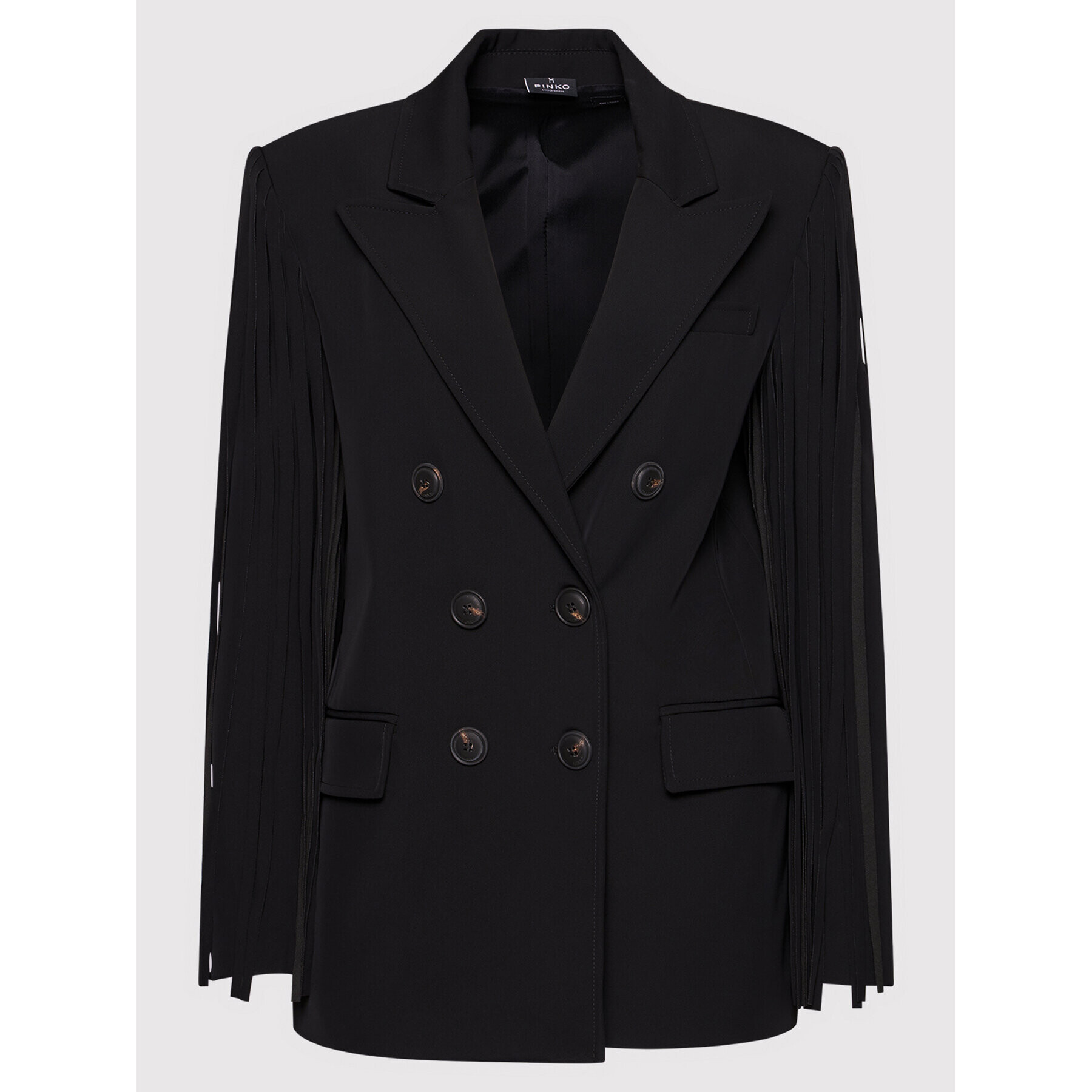 Pinko Сако UNIQUENESS Valere 1Q108U 8630 Черен Regular Fit - Pepit.bg