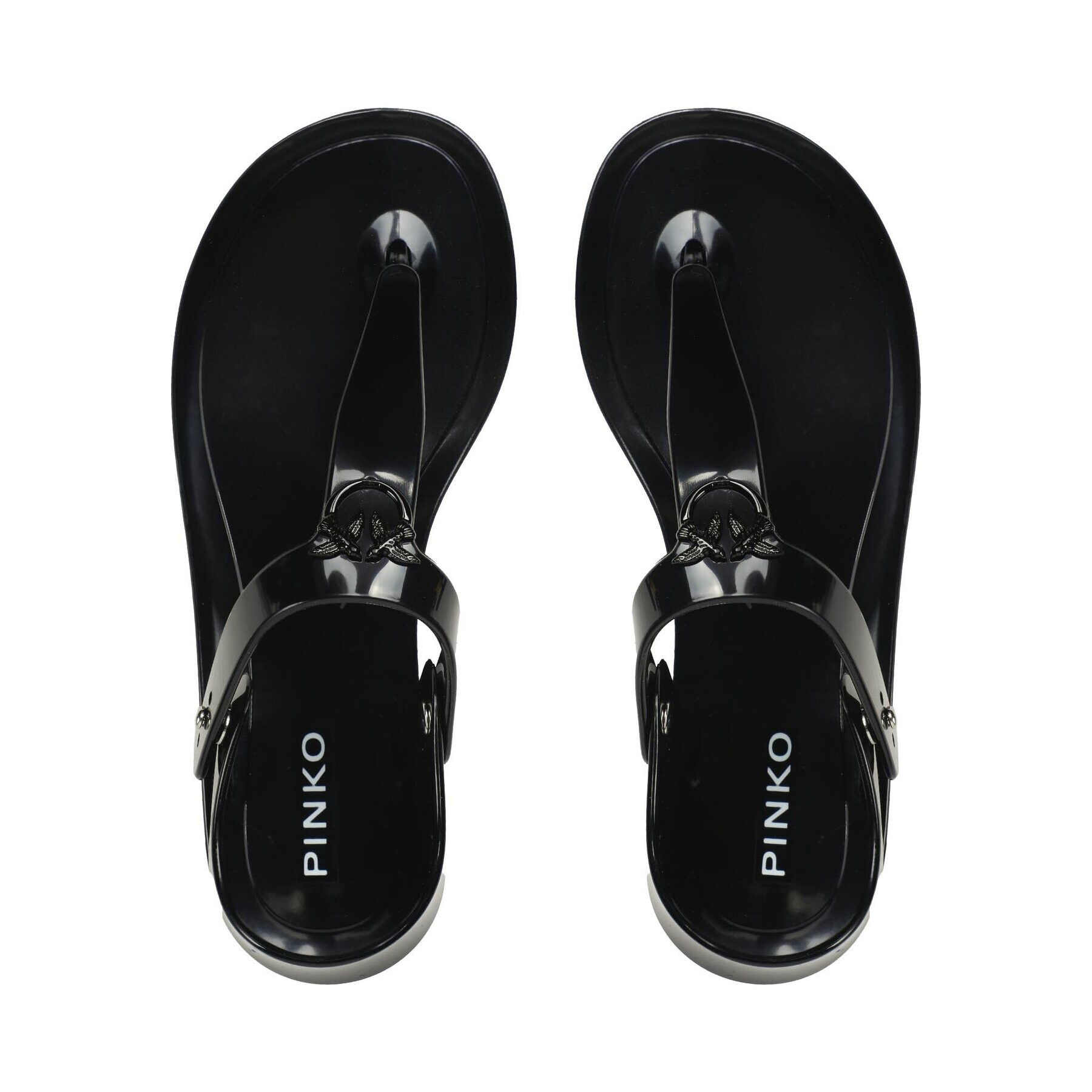 Pinko Сандали Emmanuel Sandal 20231 BLKS1 102563 A0V5 Черен - Pepit.bg