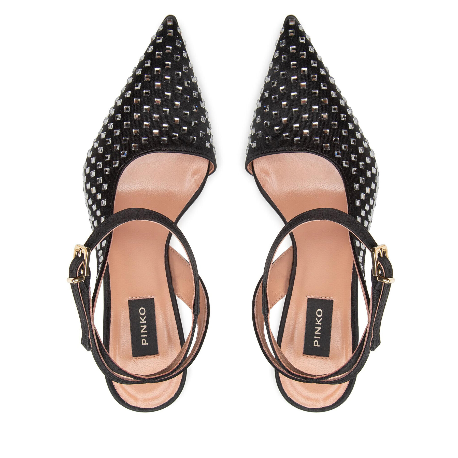 Pinko Сандали -Menta Slingback Черен - Pepit.bg