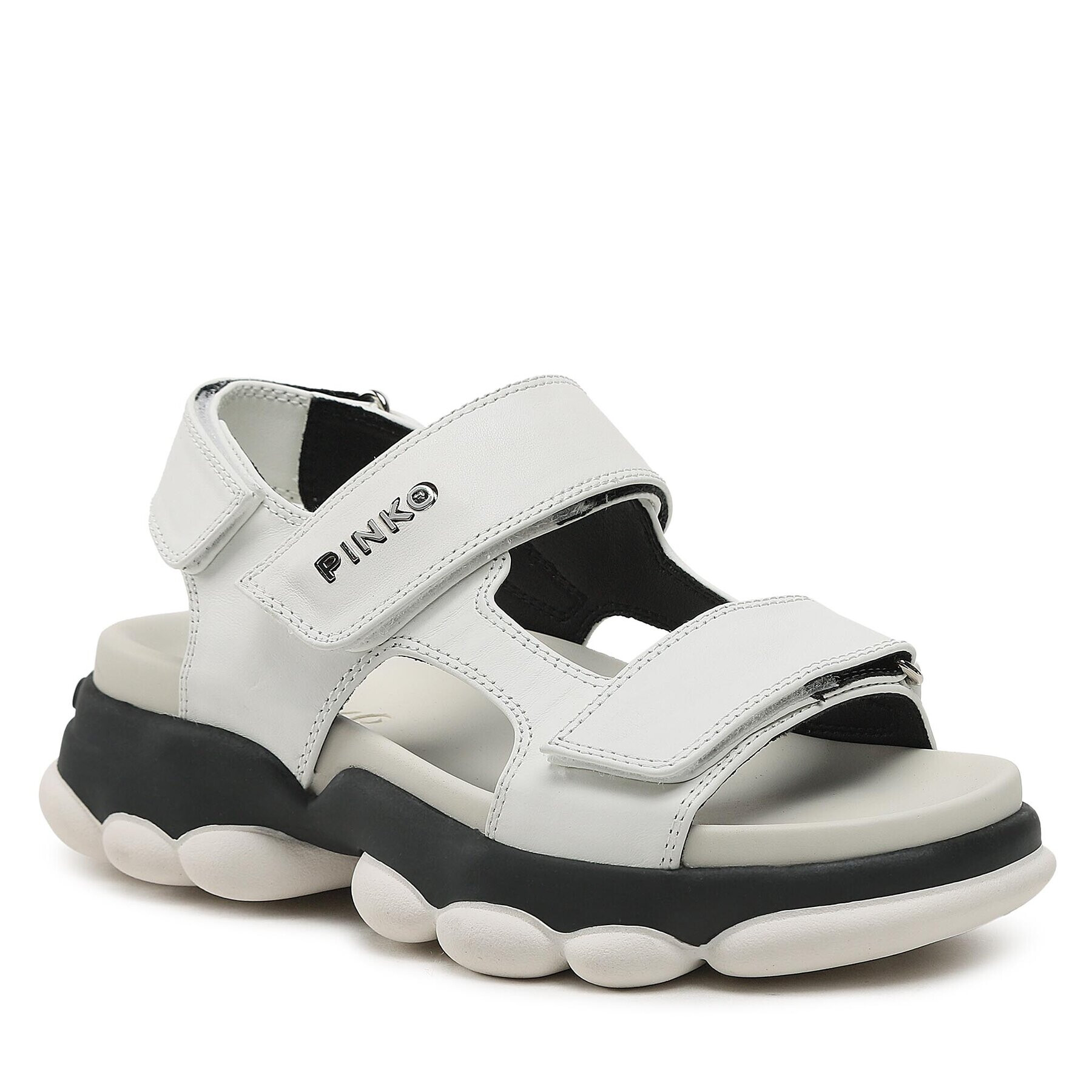 Pinko Сандали Mylene Sandalo PE 23 BLKS1 100858 A0N9 Бял - Pepit.bg
