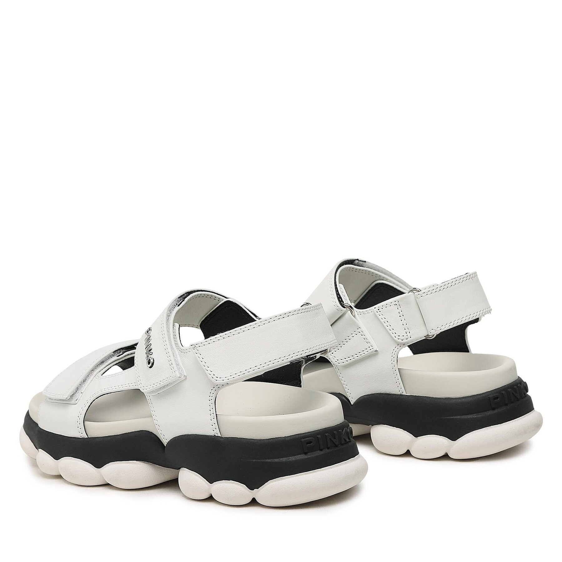 Pinko Сандали Mylene Sandalo PE 23 BLKS1 100858 A0N9 Бял - Pepit.bg
