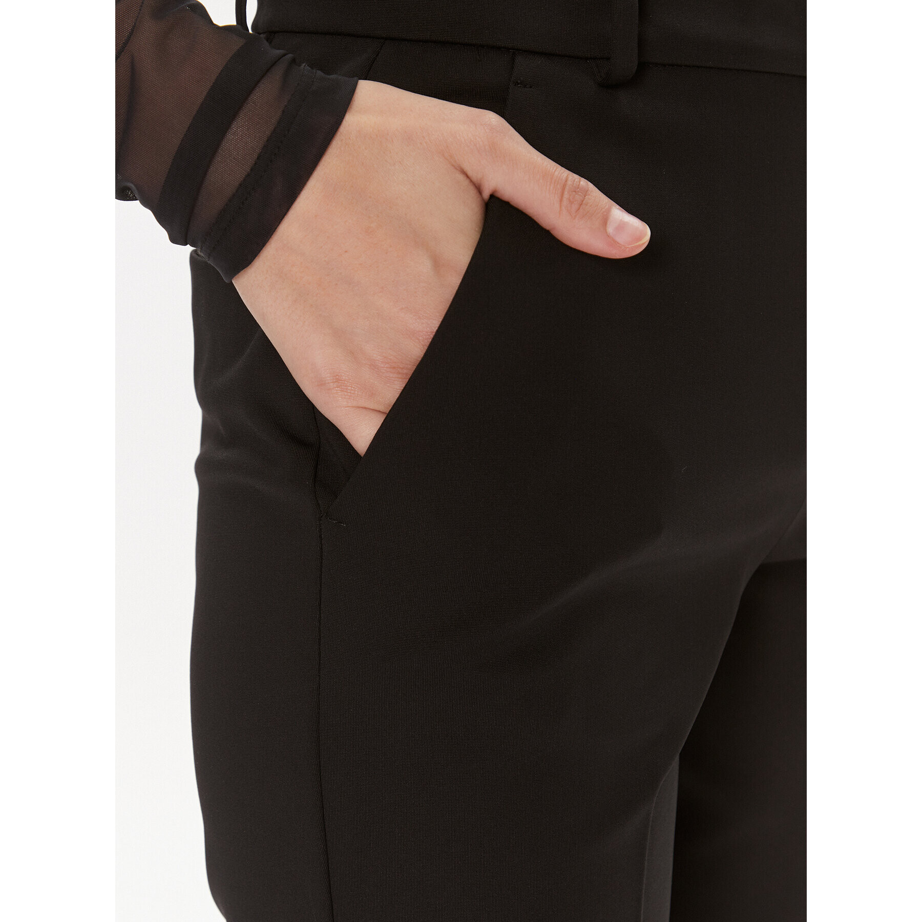 Pinko Шорти от плат Bello 100155 A1L4 Черен Regular Fit - Pepit.bg