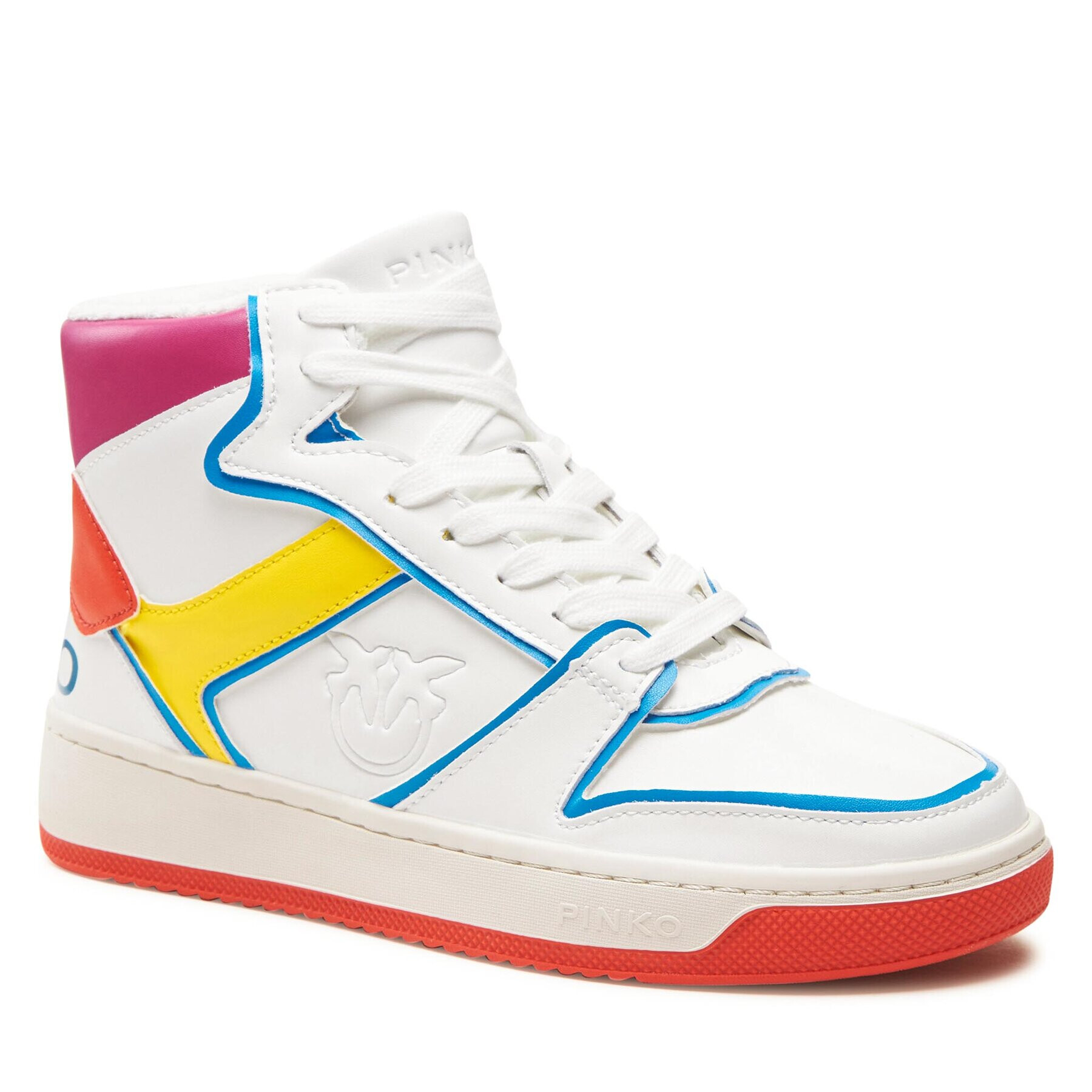 Pinko Сникърси Adele Sneaker 20231 BLKS1 101225.A0VK Бял - Pepit.bg