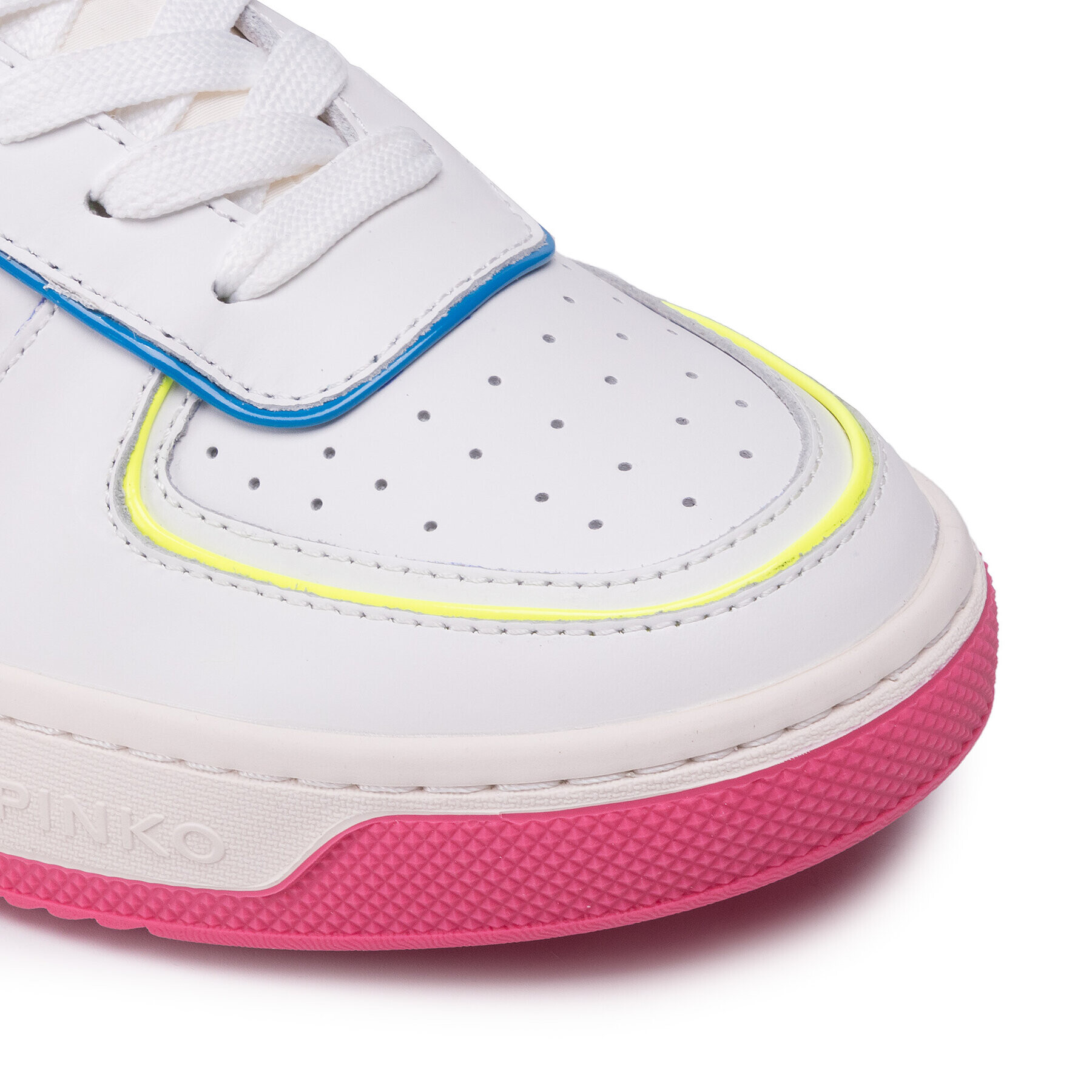 Pinko Сникърси Bondy 1 Basket Sneaker PE 22 BLKS1 1H2110 Y853 Бял - Pepit.bg