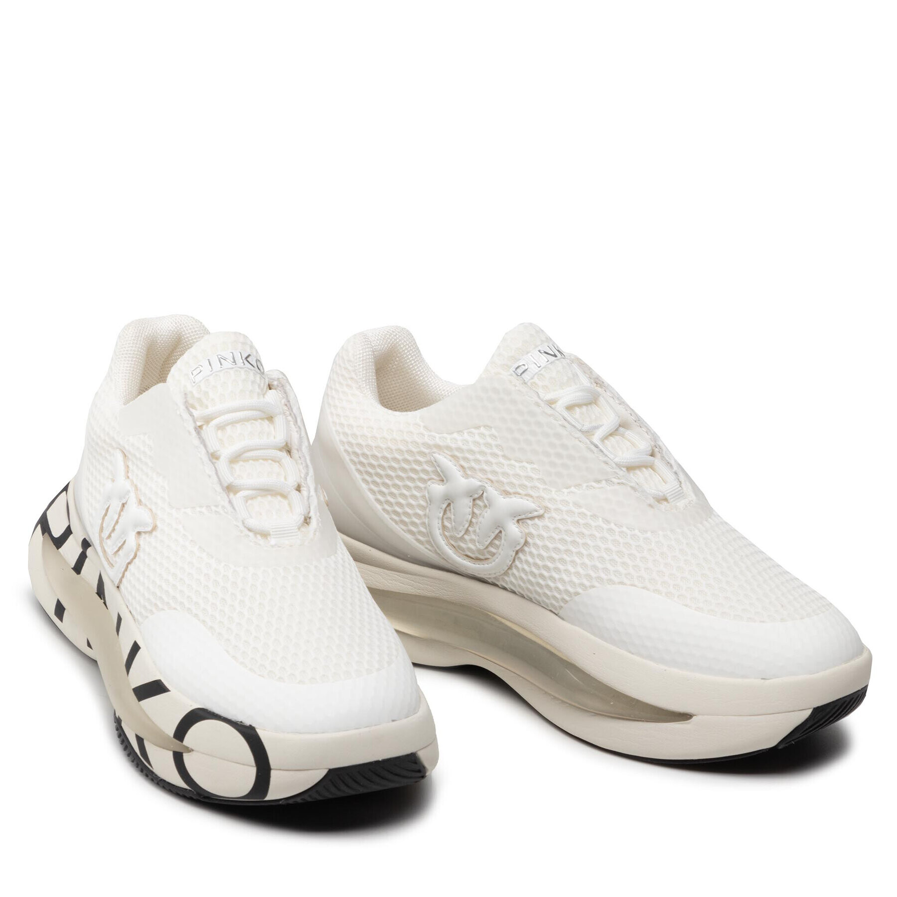 Pinko Сникърси Rubino 3.1 Sneaker PE 22 BLKS1 1H210K Y84P Бял - Pepit.bg