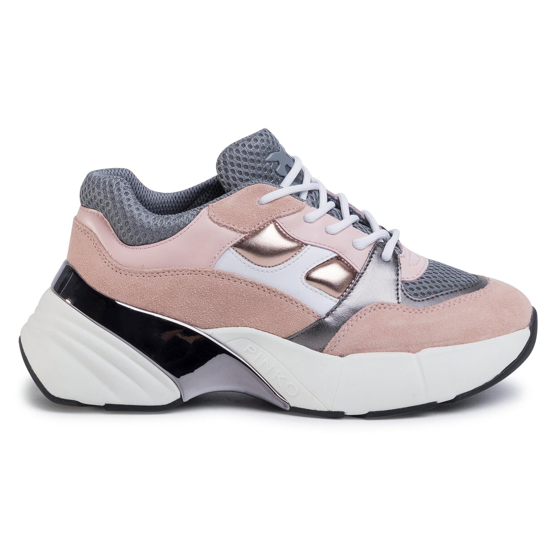 Pinko Сникърси Rubino 3 Sneaker PE 20 BLKS1 1H20PR Y5ZN Розов - Pepit.bg