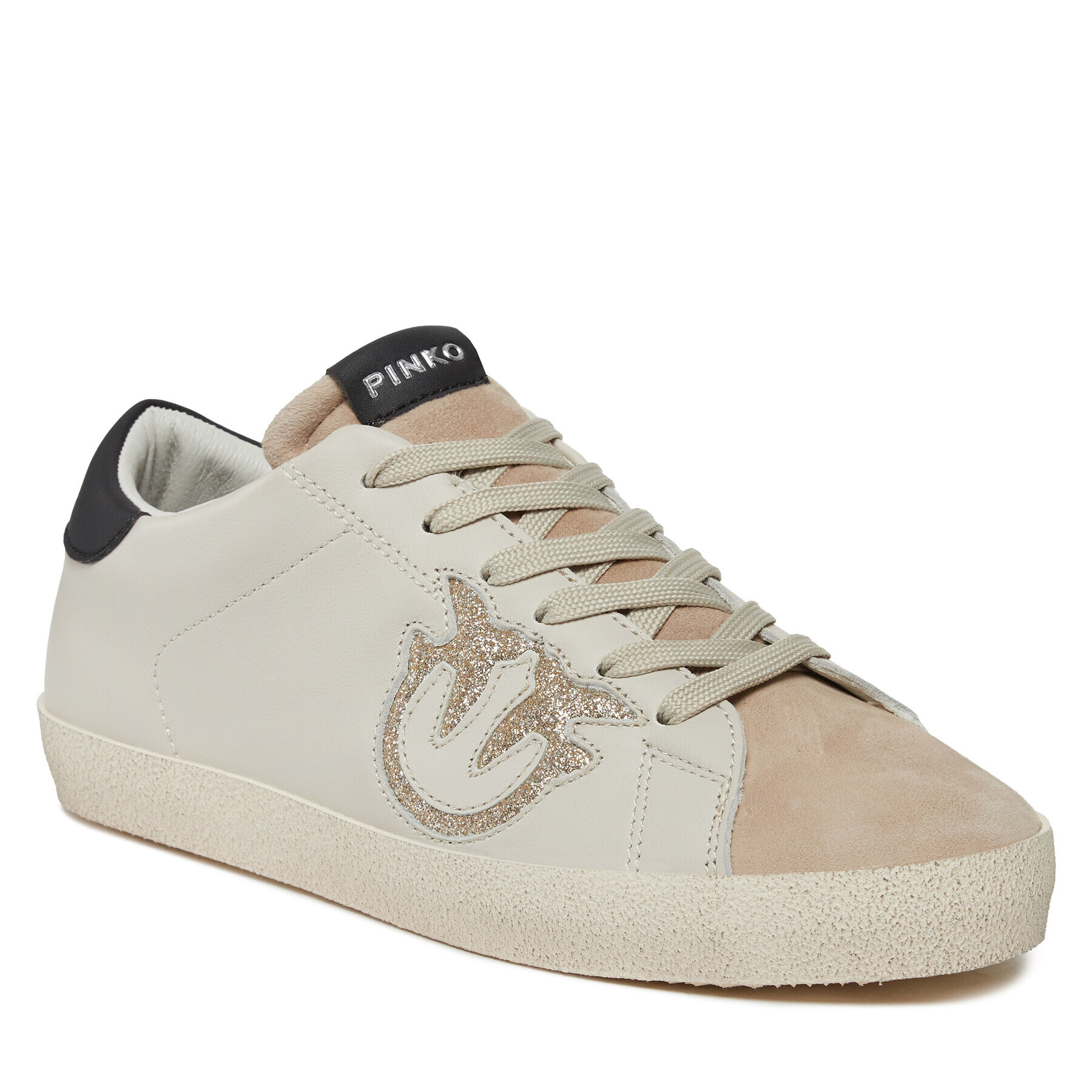 Pinko Сникърси Seattle Sneaker AI 23-24 BLKS1 101631 A18A Бежов - Pepit.bg