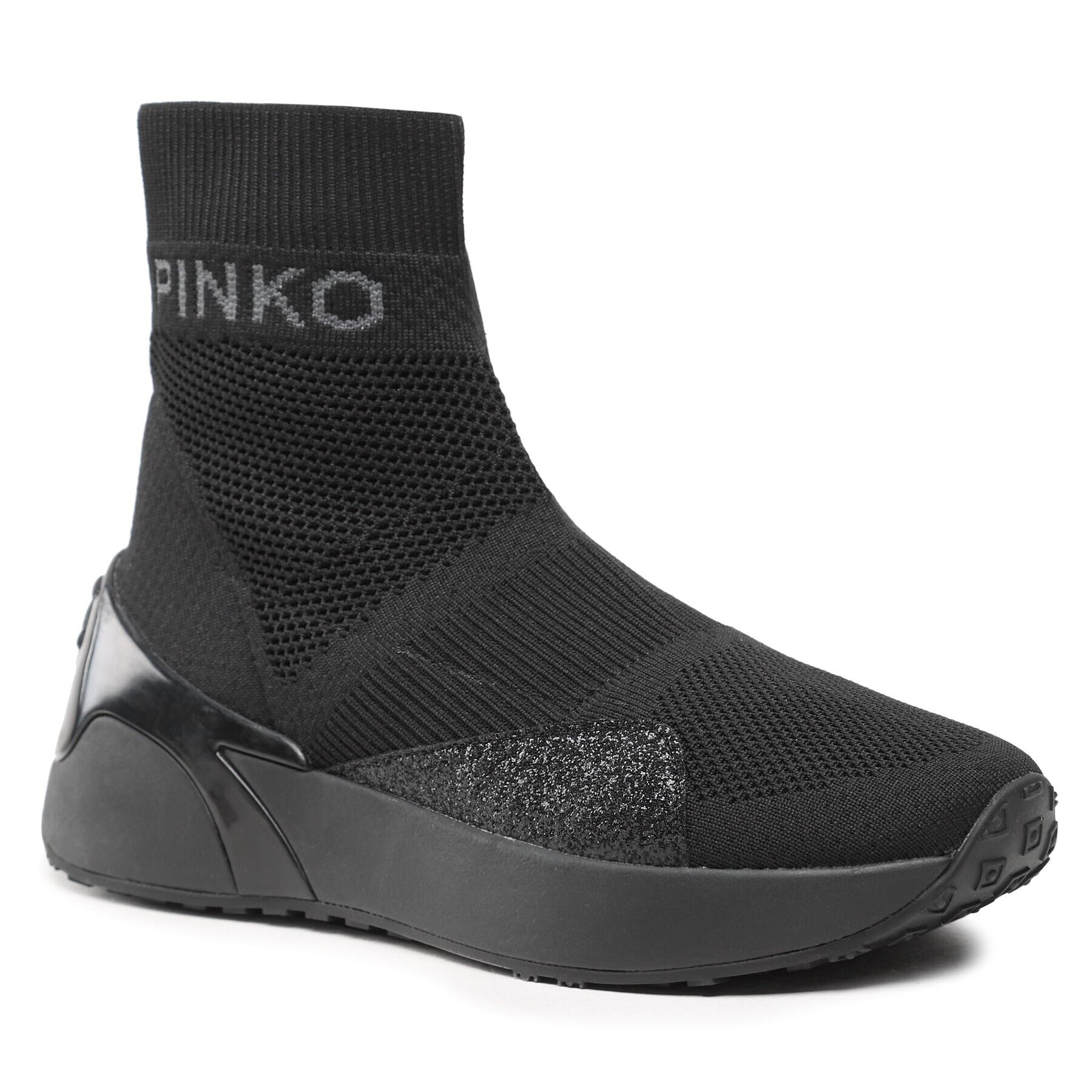 Pinko Сникърси Stockton Sneaker AI 23-24 BLKS1 101785 A15G Черен - Pepit.bg