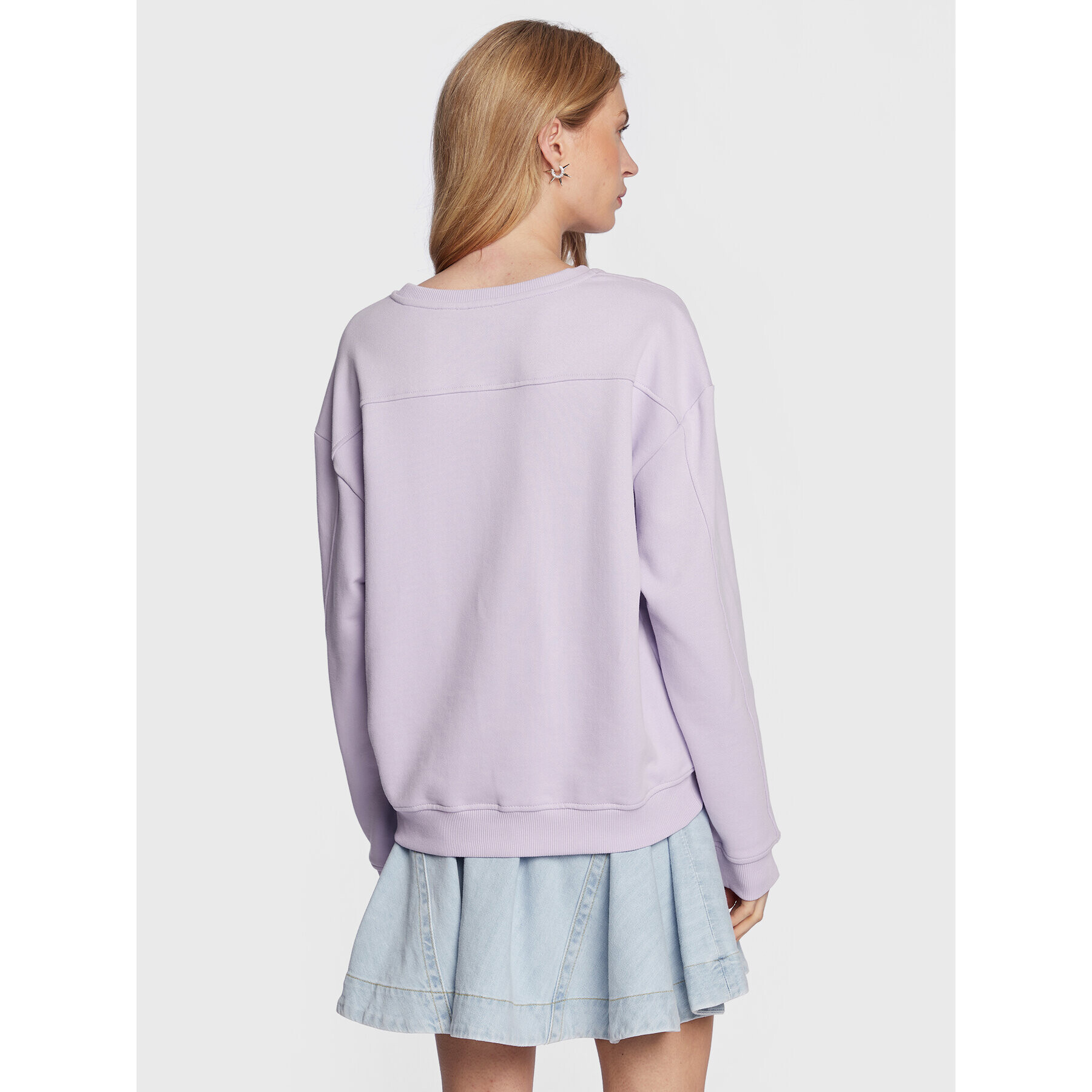 Pinko Суитшърт 100352 A0KN Виолетов Regular Fit - Pepit.bg