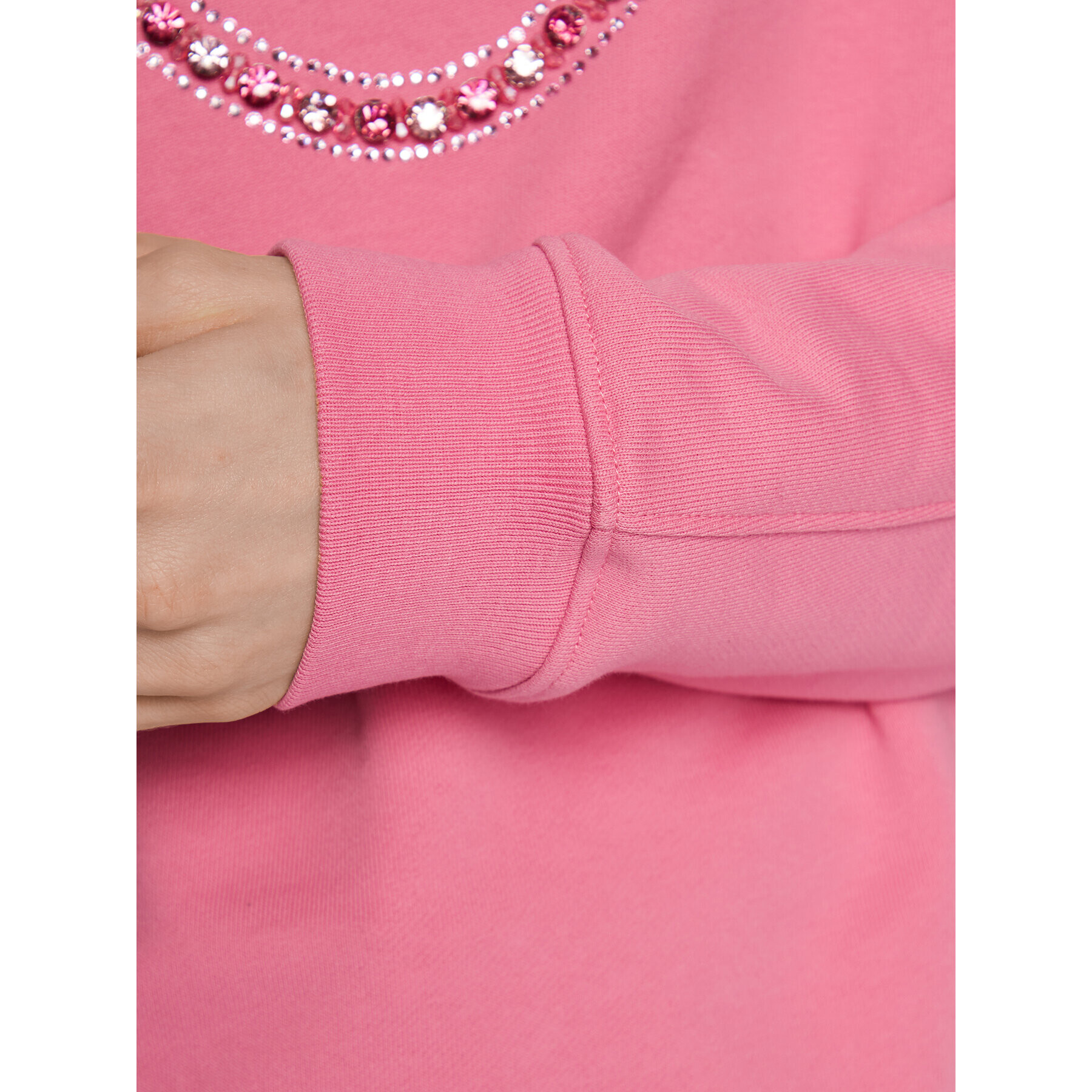 Pinko Суитшърт 100534 A0M9 Розов Relaxed Fit - Pepit.bg