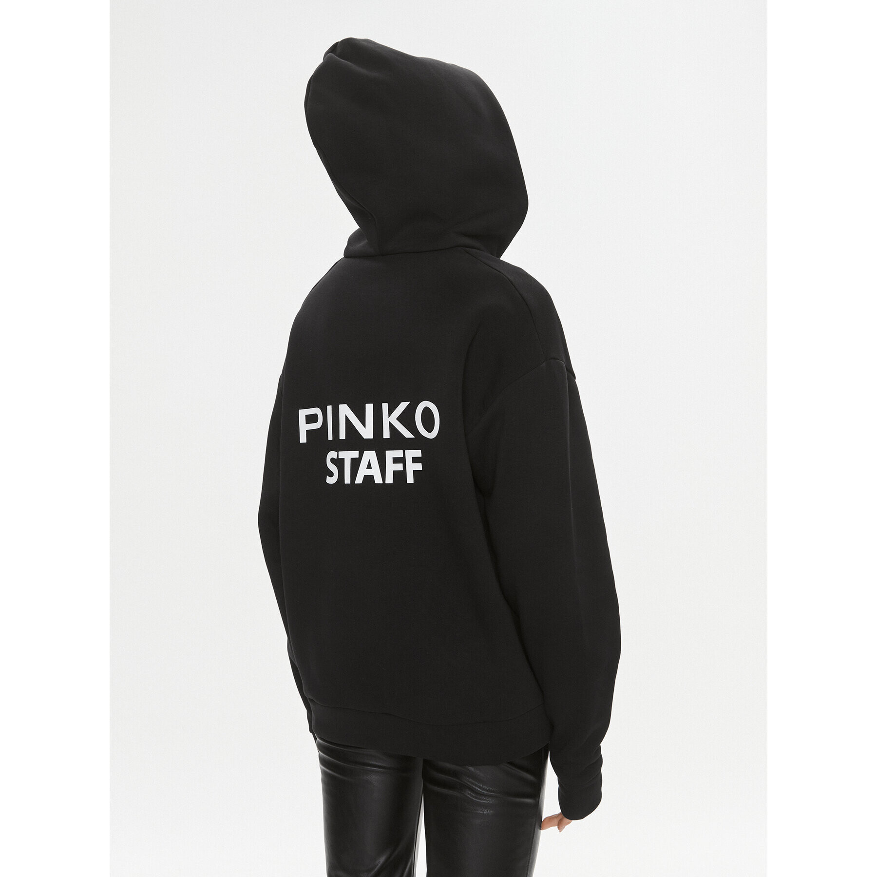 Pinko Суитшърт 102471 A1DJ Черен Loose Fit - Pepit.bg