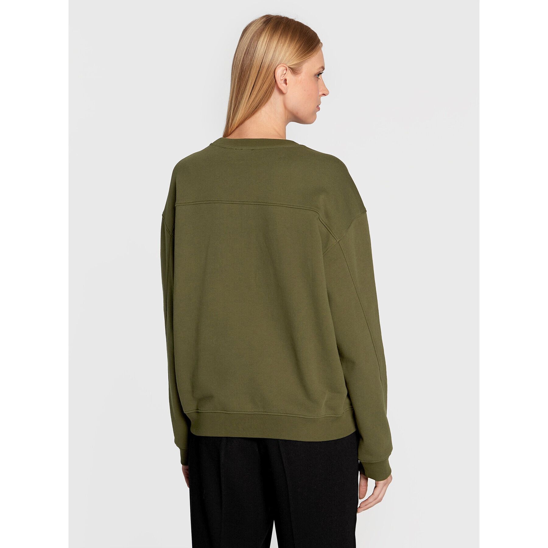 Pinko Суитшърт 1G17YM Y722 Зелен Regular Fit - Pepit.bg