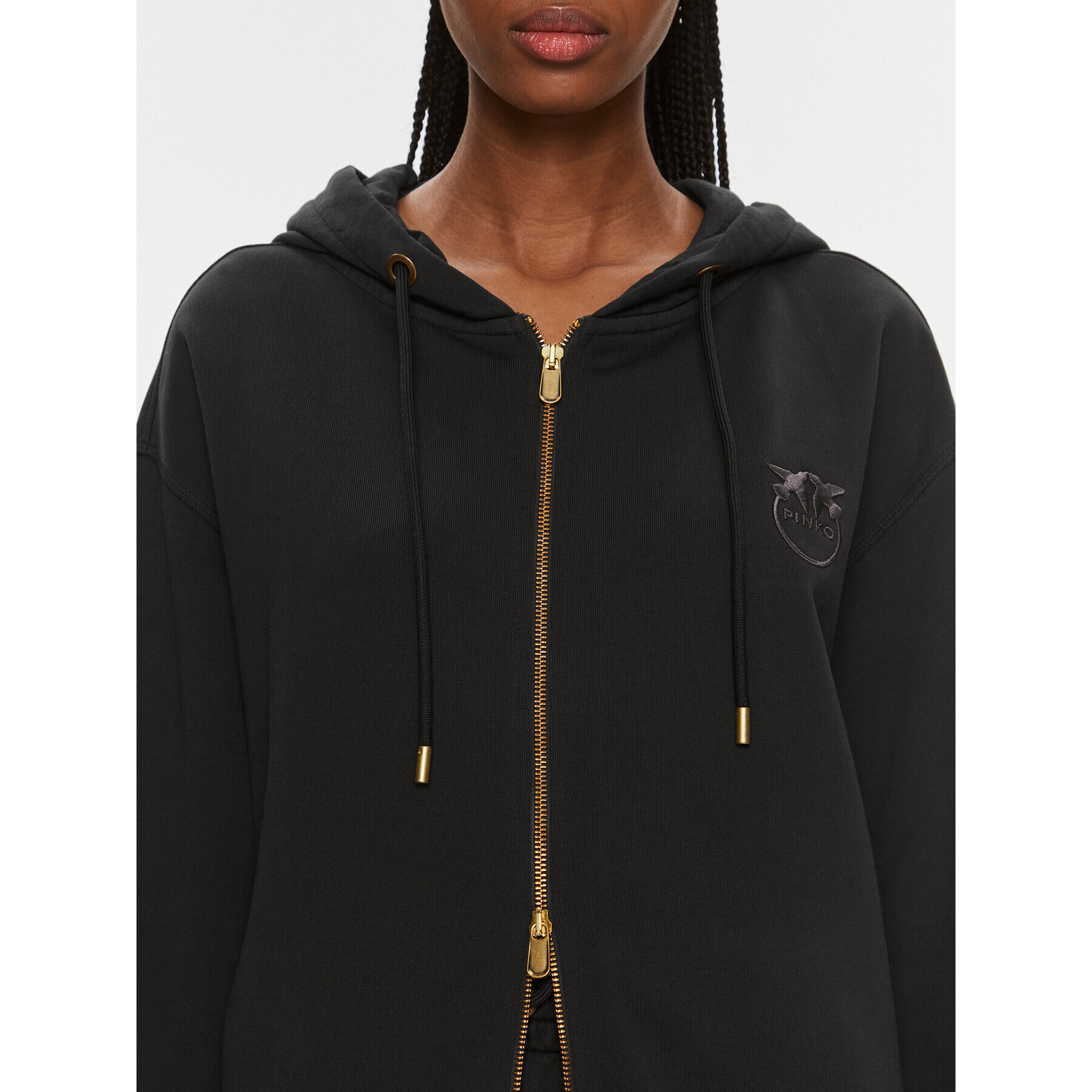 Pinko Суитшърт Gremito 101133 A1N7 Черен Regular Fit - Pepit.bg