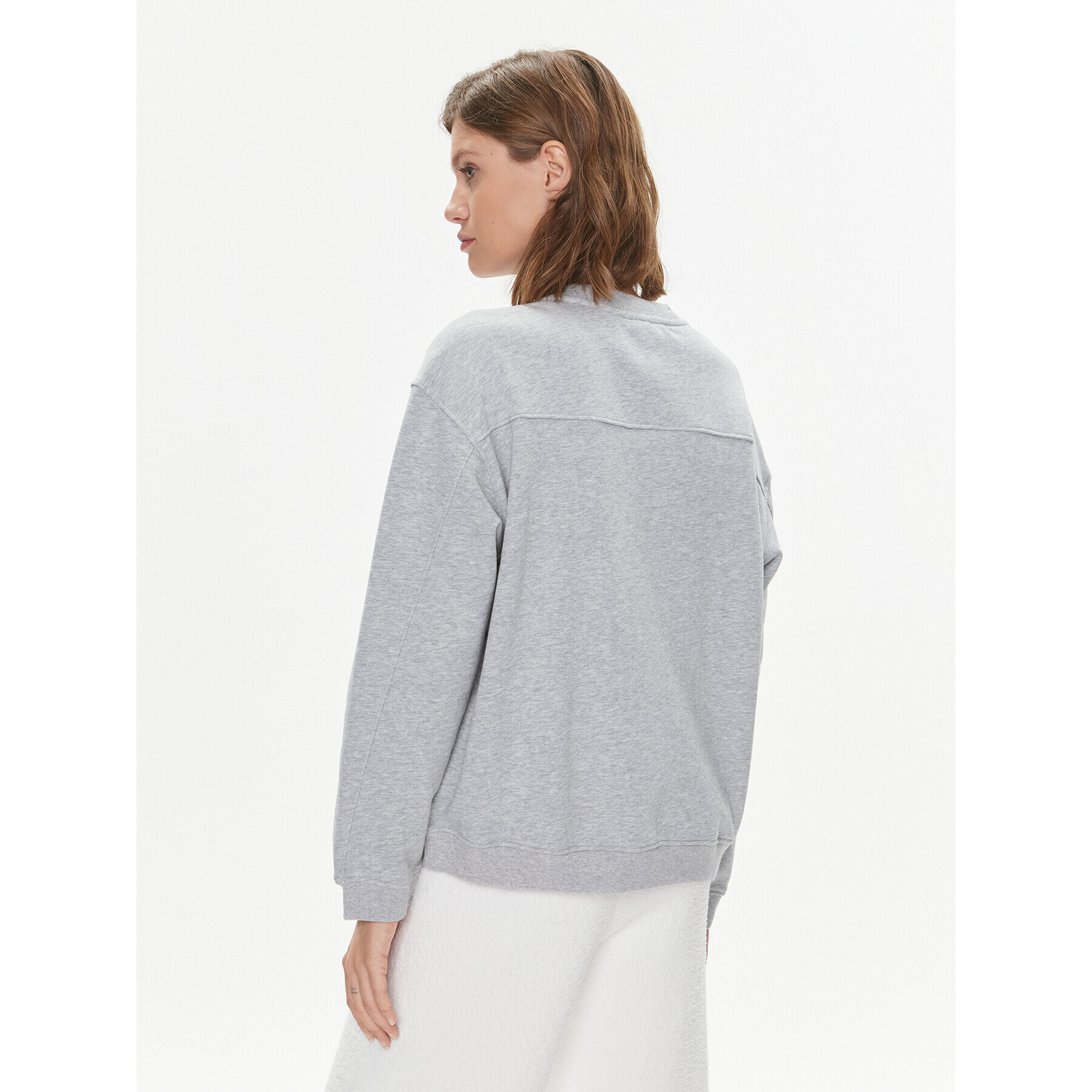Pinko Суитшърт Marybell 102294 A1CP Сив Regular Fit - Pepit.bg
