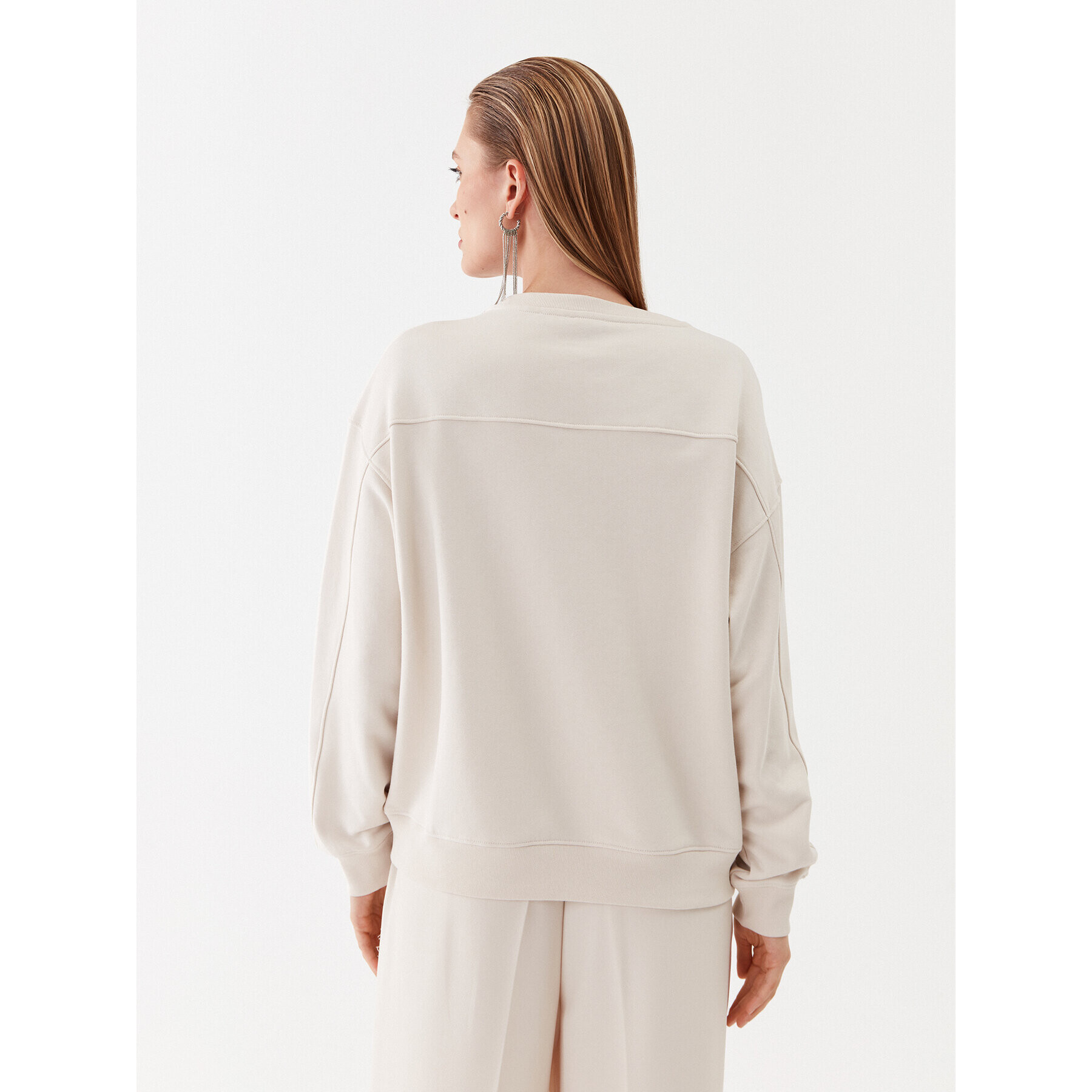 Pinko Суитшърт Nelly 100534 A15C Бежов Regular Fit - Pepit.bg