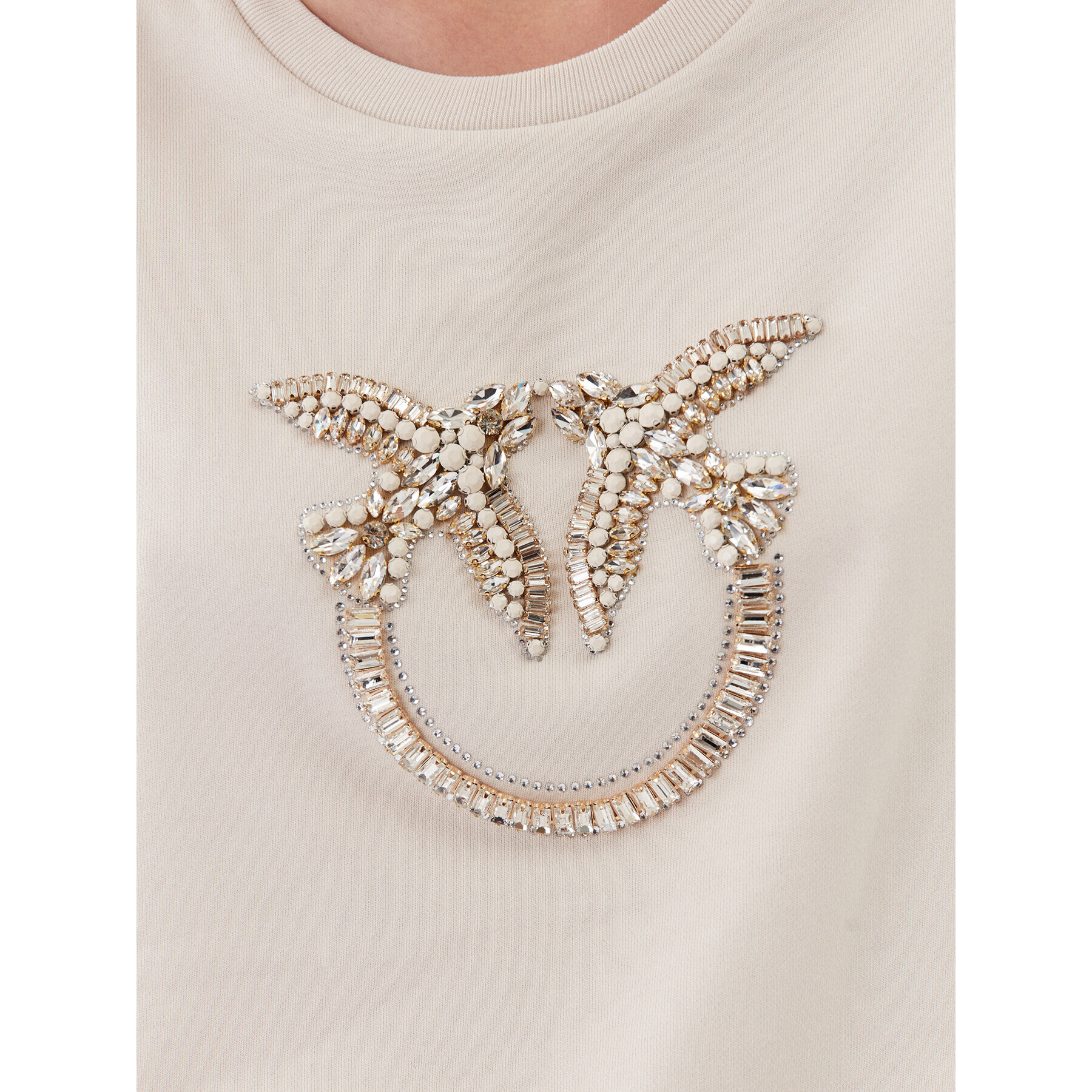 Pinko Суитшърт Nelly 100534 A15C Бежов Regular Fit - Pepit.bg