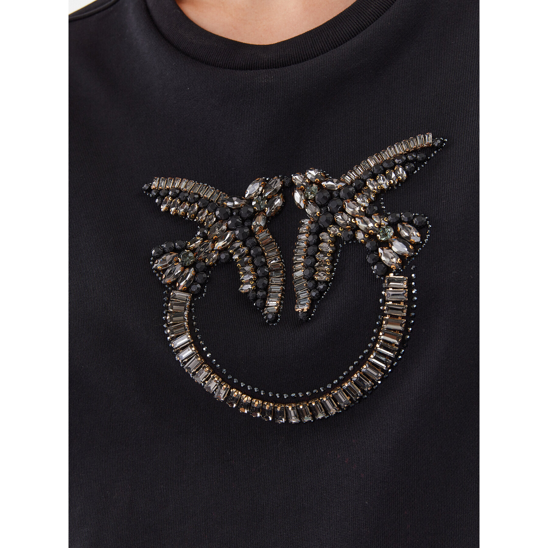 Pinko Суитшърт Nelly 100534 A15C Черен Regular Fit - Pepit.bg