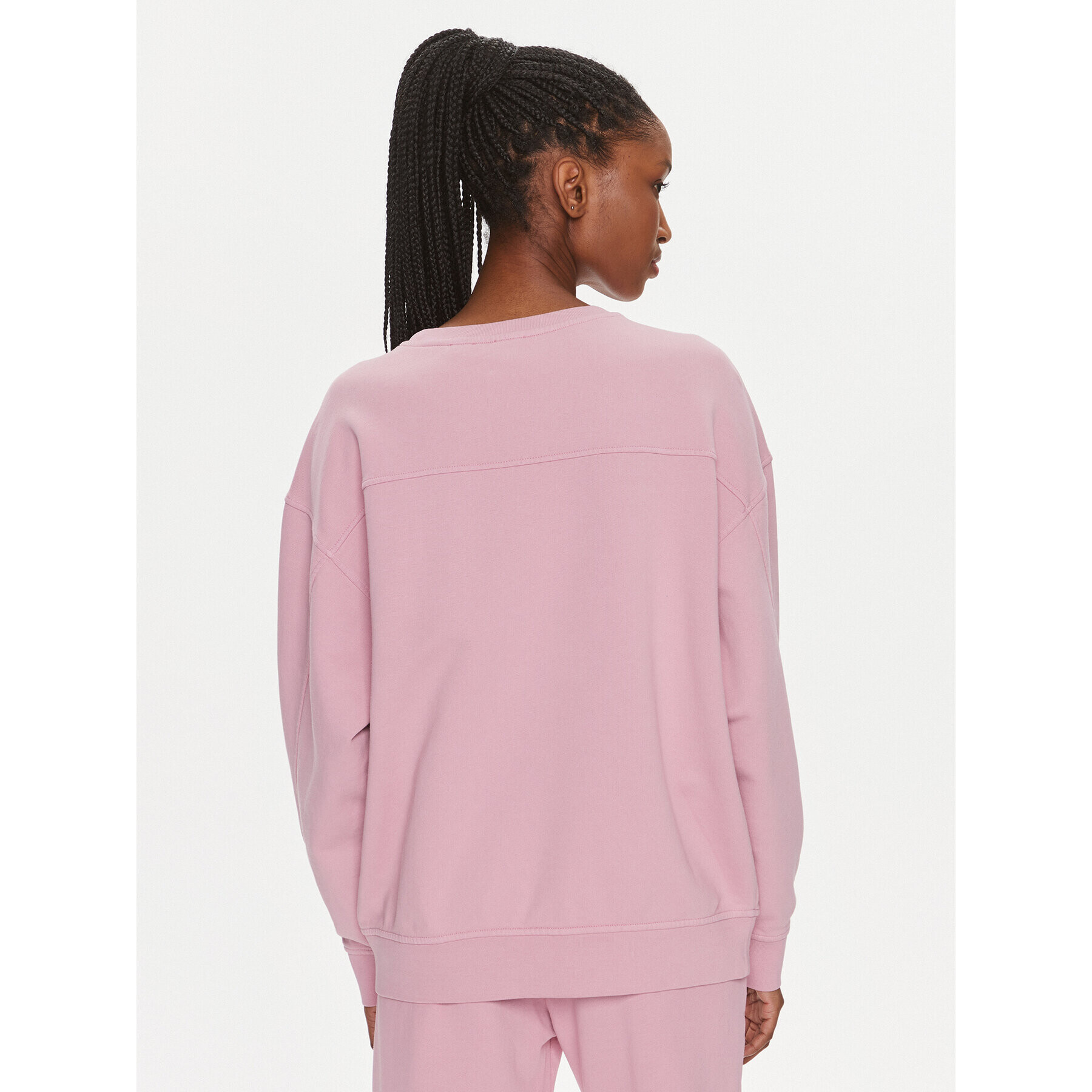 Pinko Суитшърт Setup 101831 A1N7 Розов Relaxed Fit - Pepit.bg