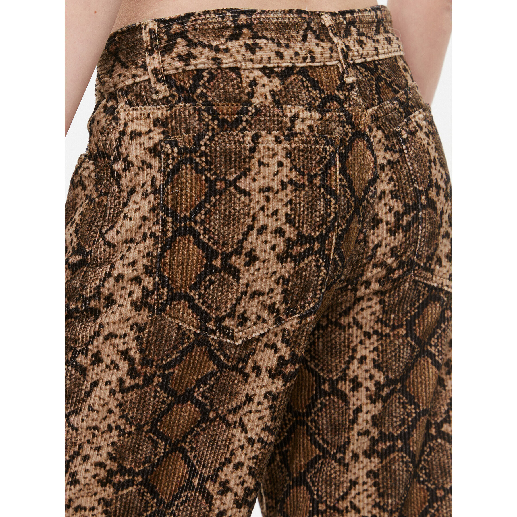 Pinko Текстилни панталони Pingu 101958 A17F Кафяв Regular Fit - Pepit.bg