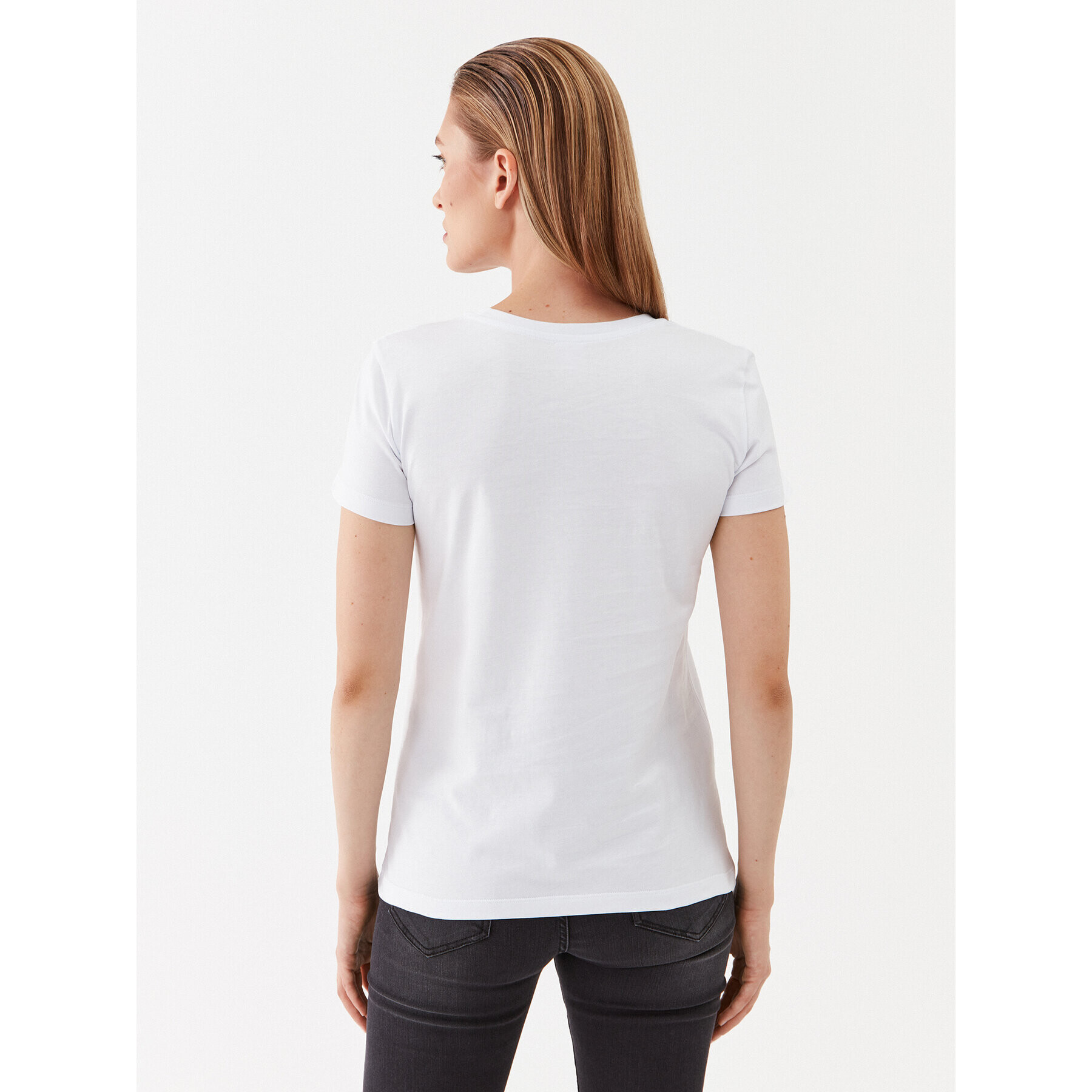 Pinko Тишърт 100355 A13O Бял Regular Fit - Pepit.bg