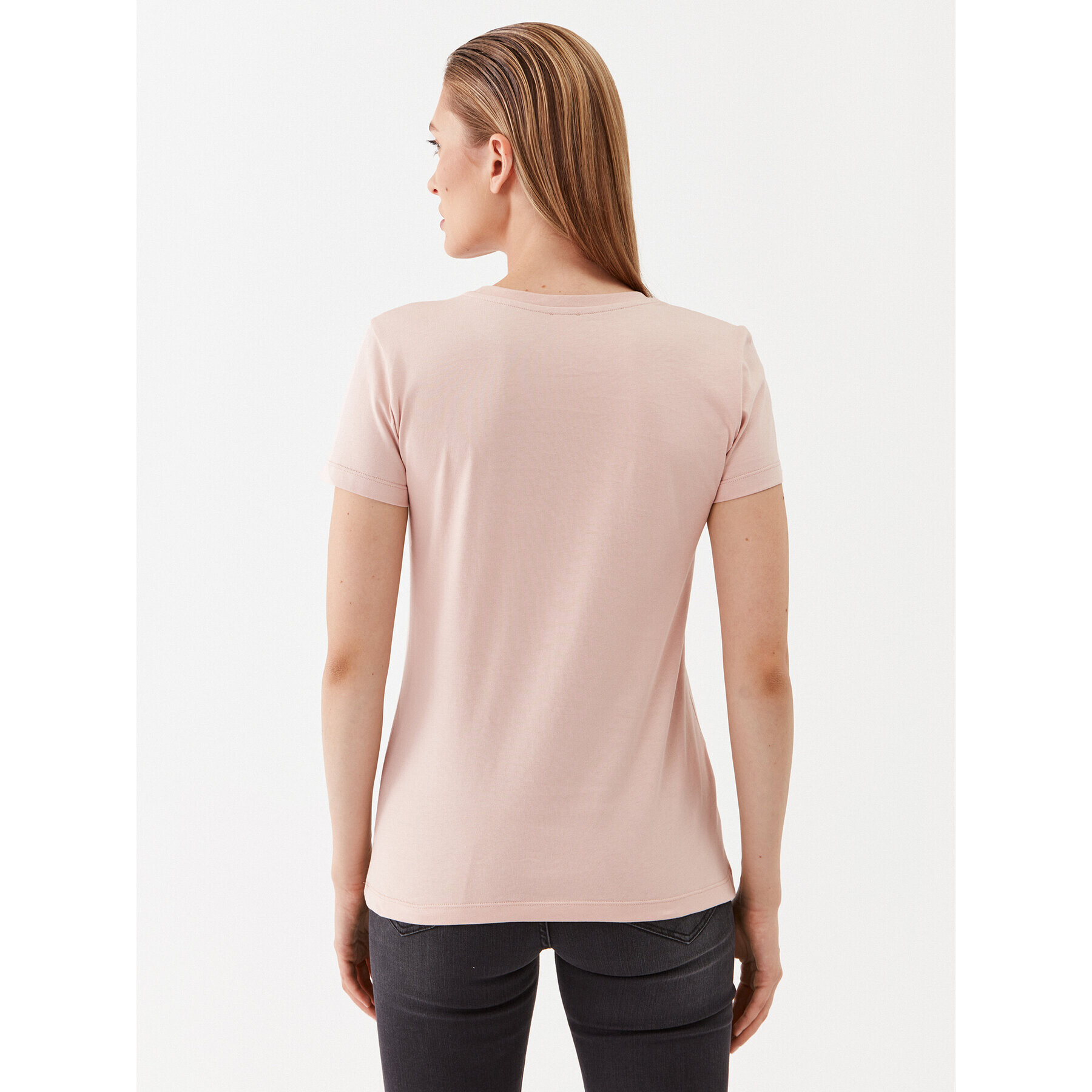 Pinko Тишърт 100355 A13O Розов Regular Fit - Pepit.bg