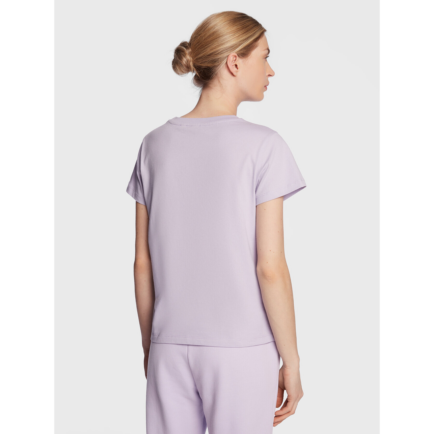 Pinko Тишърт 100373 A0KP Виолетов Relaxed Fit - Pepit.bg