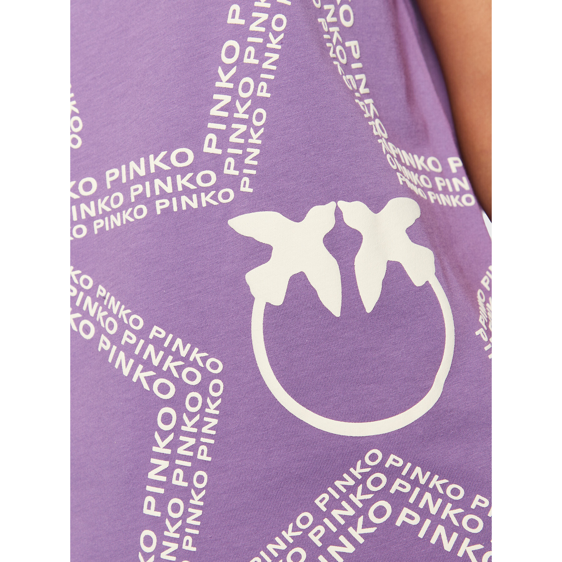 Pinko Тишърт Acquasparta 100353 A0KH Виолетов Regular Fit - Pepit.bg