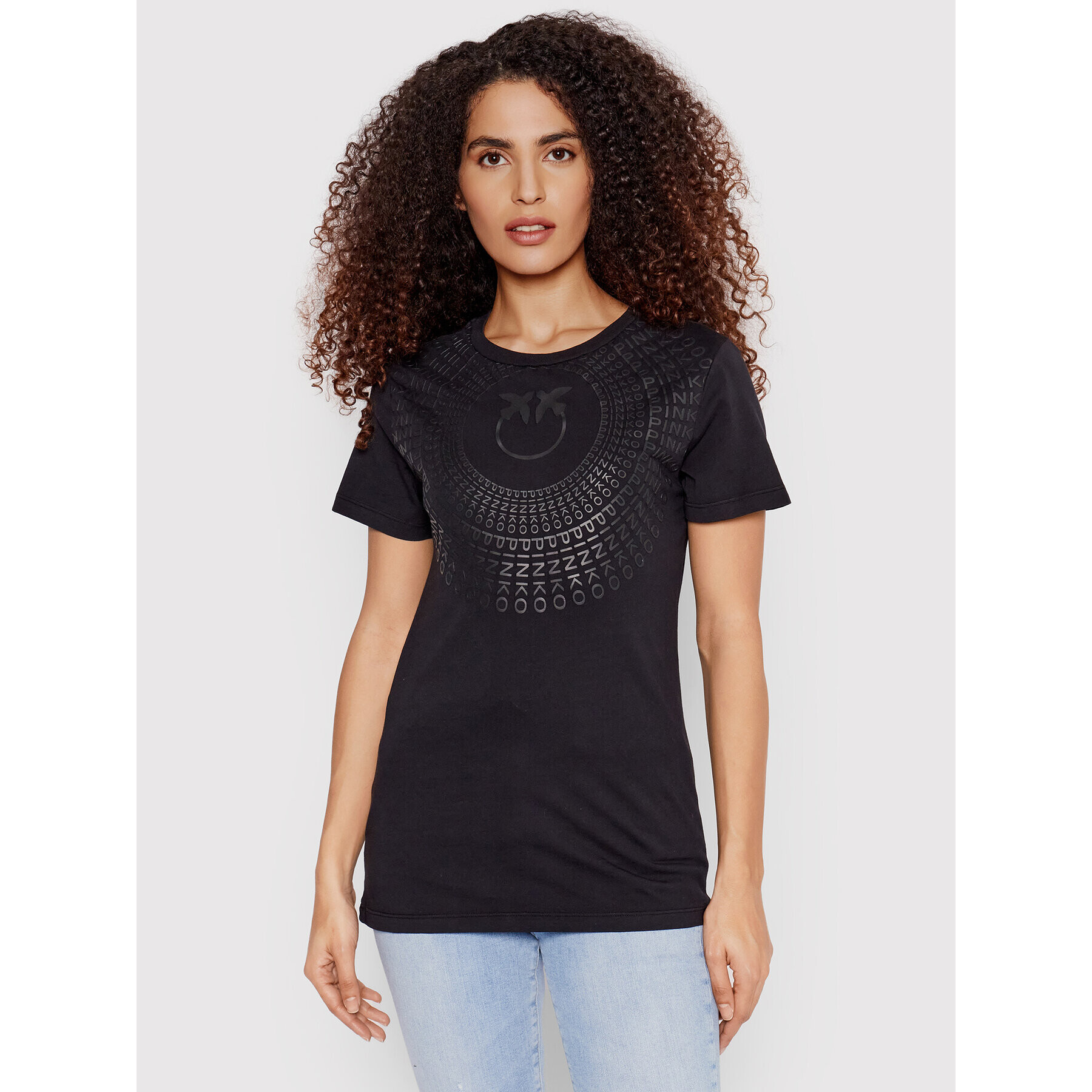 Pinko Тишърт Acquasparta 1G17BG Y82Q Черен Regular Fit - Pepit.bg