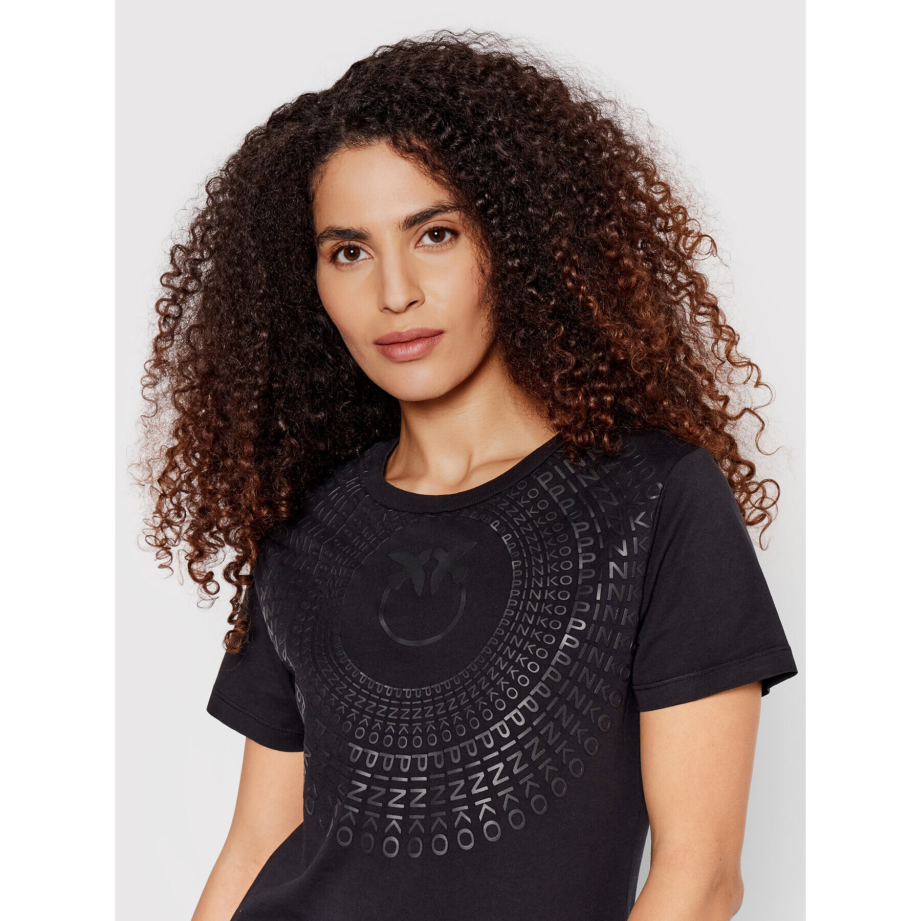 Pinko Тишърт Acquasparta 1G17BG Y82Q Черен Regular Fit - Pepit.bg