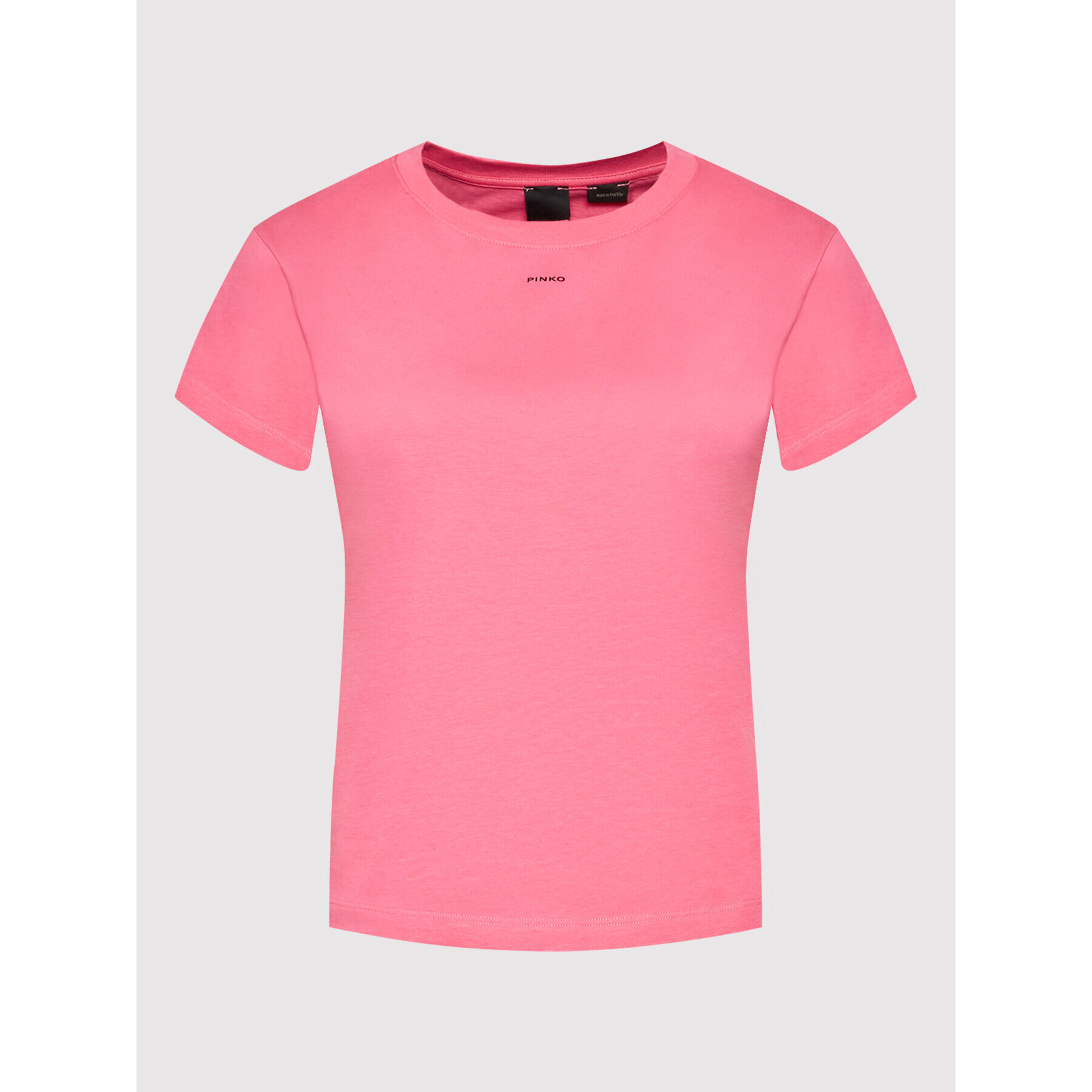 Pinko Тишърт Basico 3 1G173G Y7XK Розов Regular Fit - Pepit.bg
