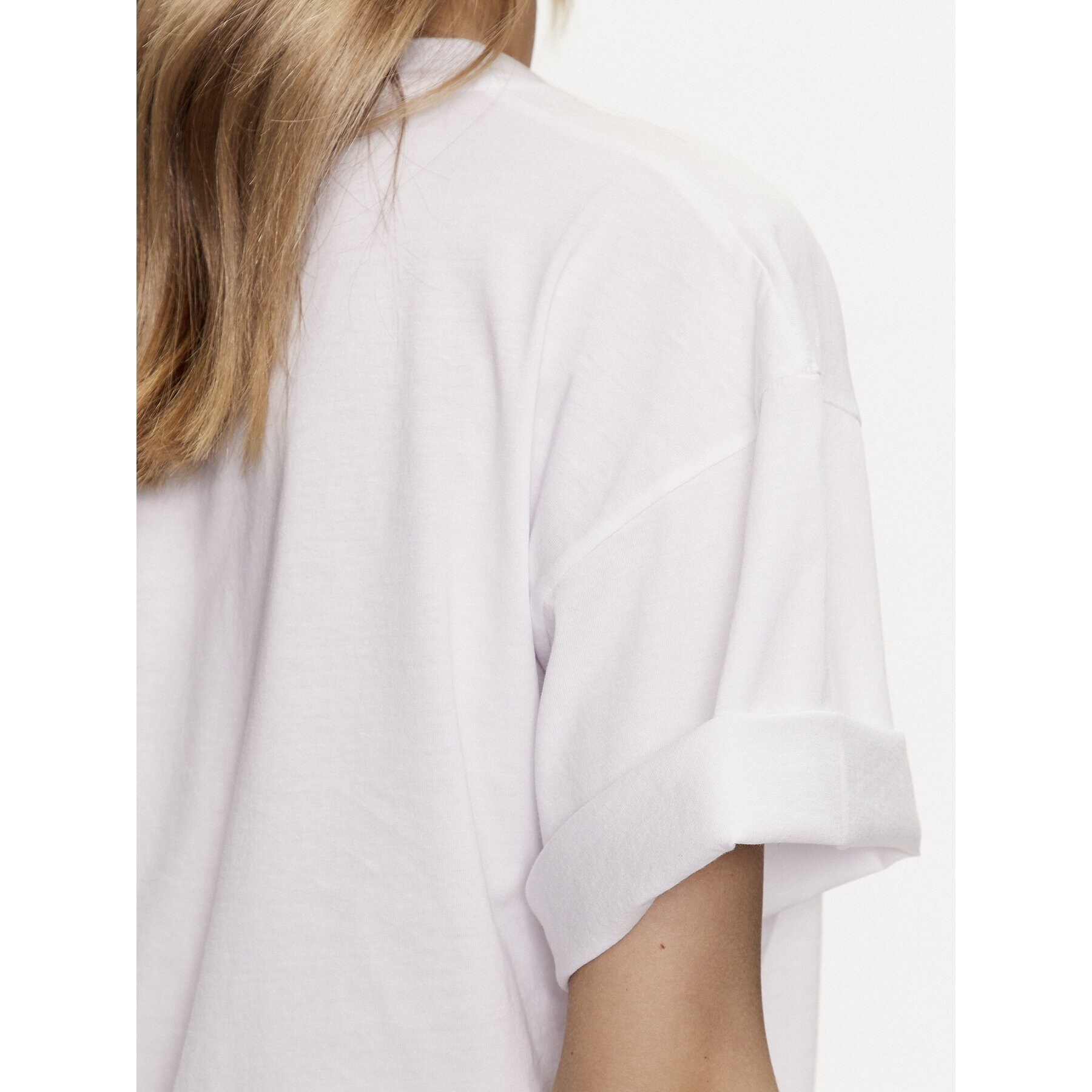 Pinko Тишърт Mitico 100616 A0TE Бял Relaxed Fit - Pepit.bg
