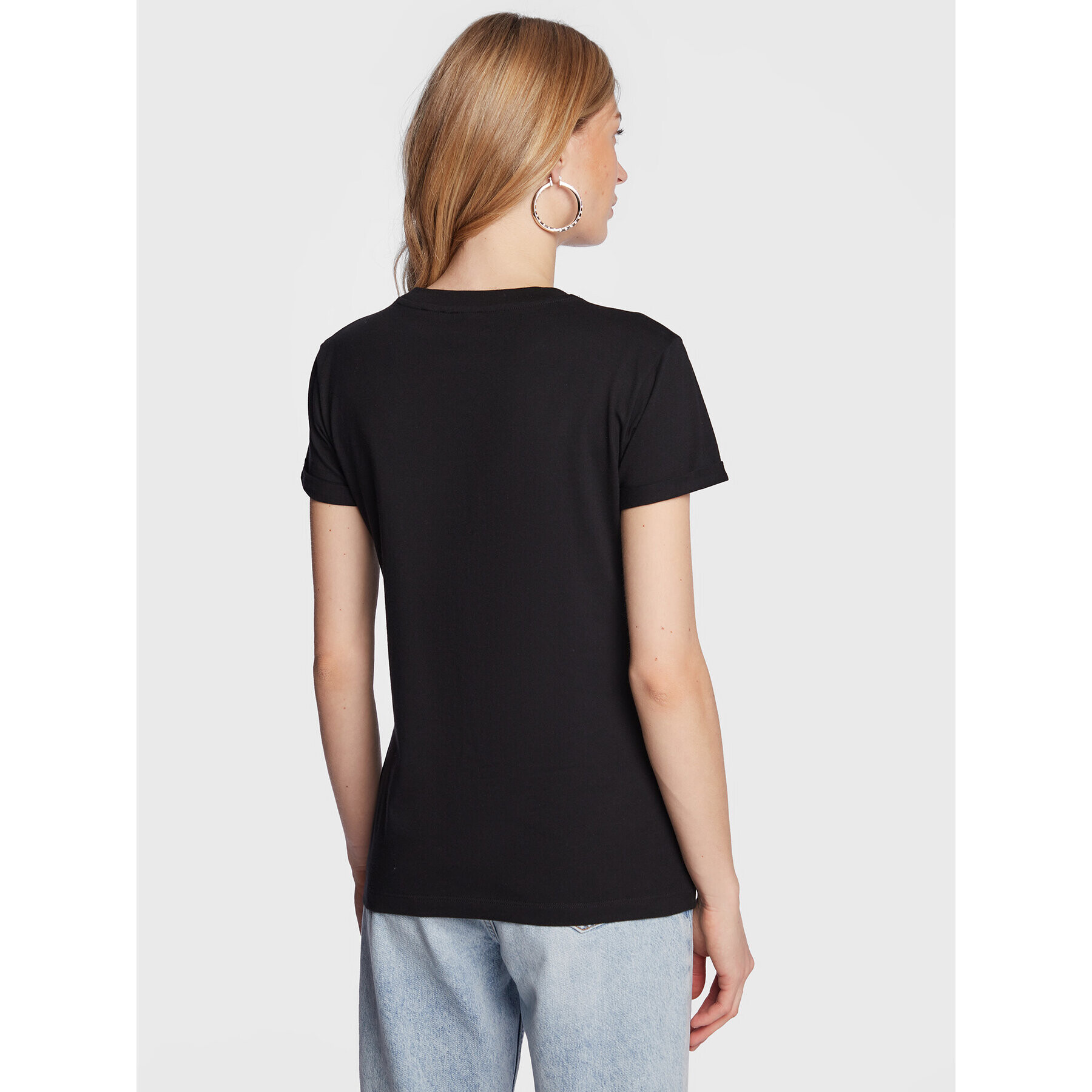 Pinko Тишърт Tolmezzo 100783 A0PR Черен Regular Fit - Pepit.bg