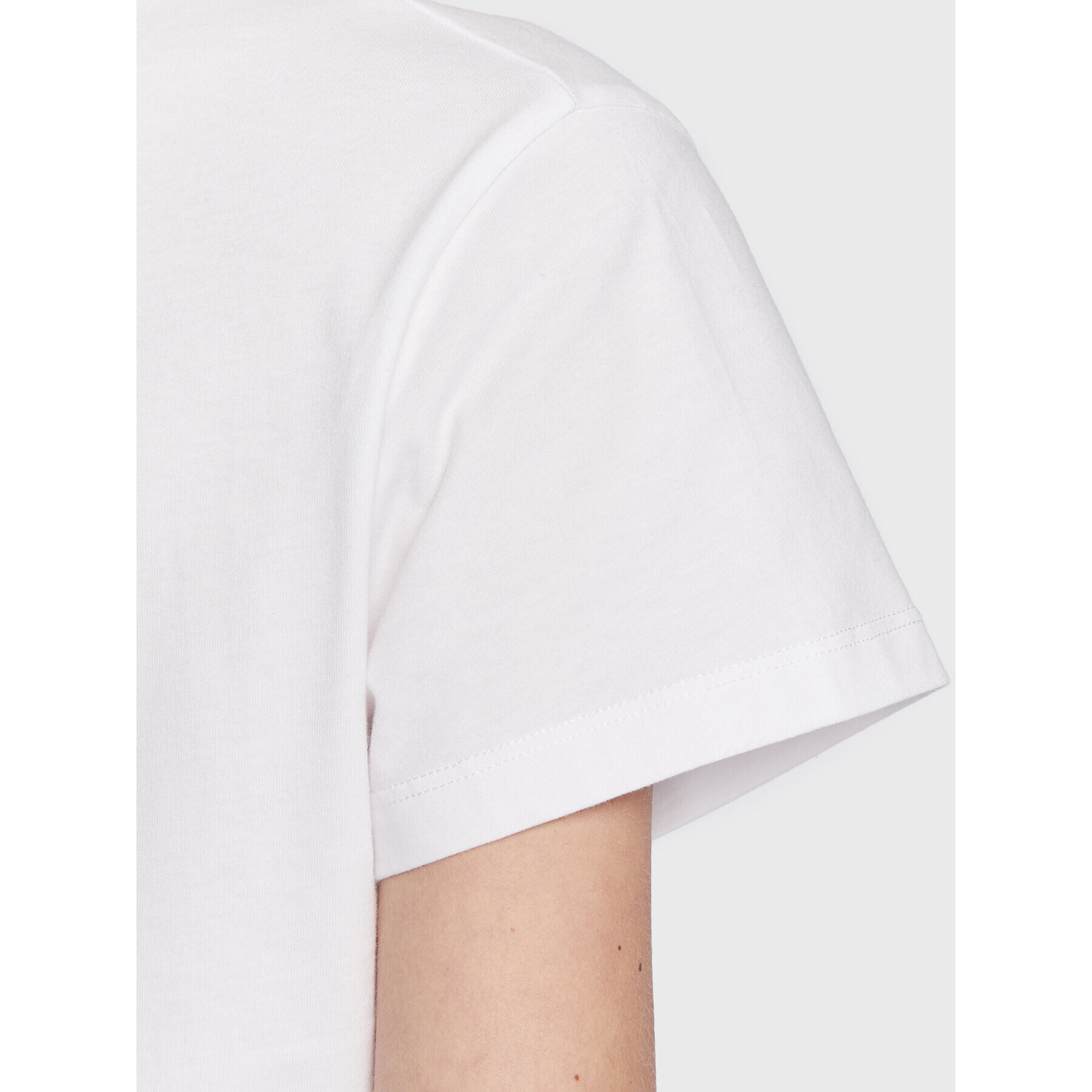 Pinko Тишърт Turbato 100372 A0U3 Бял Regular Fit - Pepit.bg
