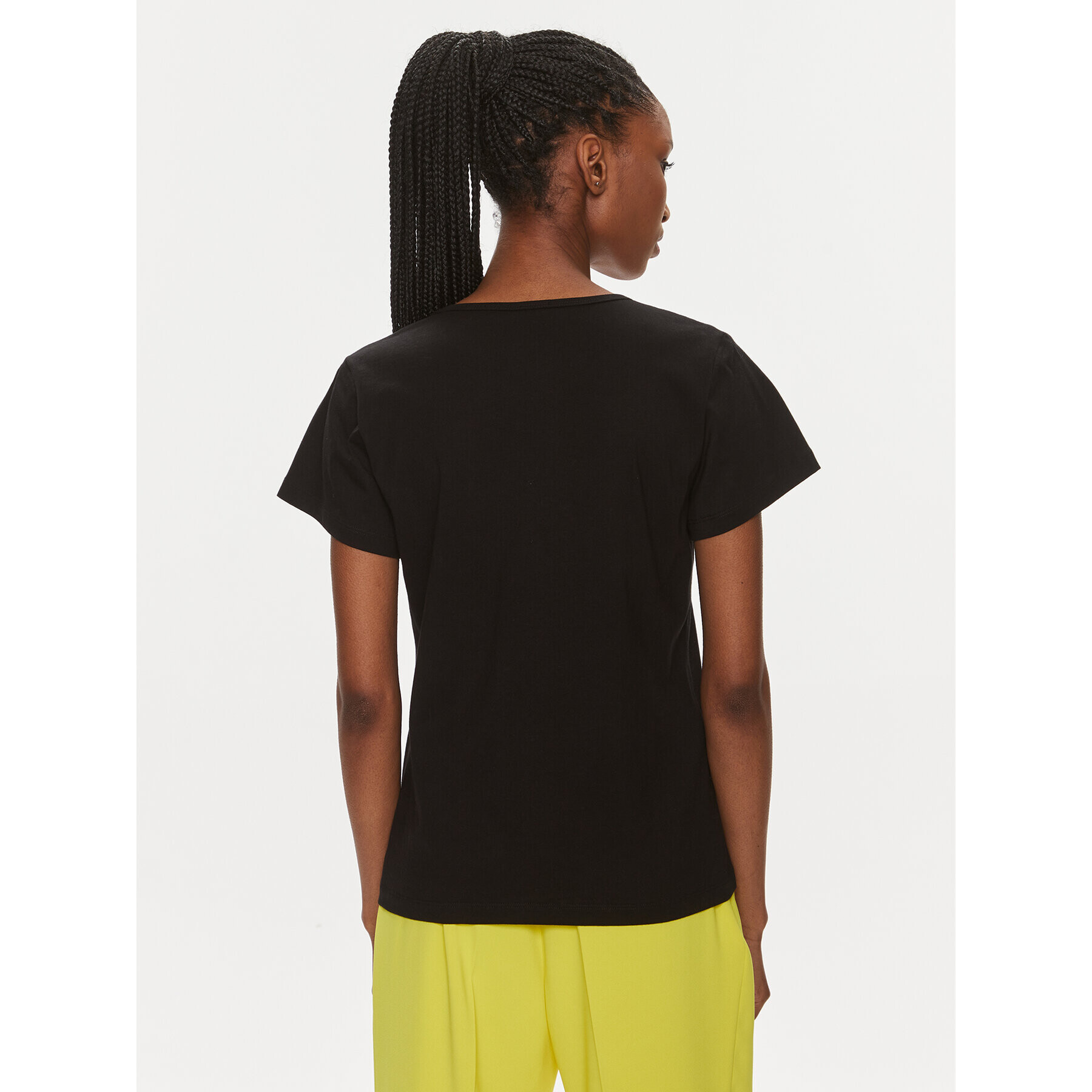 Pinko Тишърт Turbato 100372 A1R7 Черен Regular Fit - Pepit.bg
