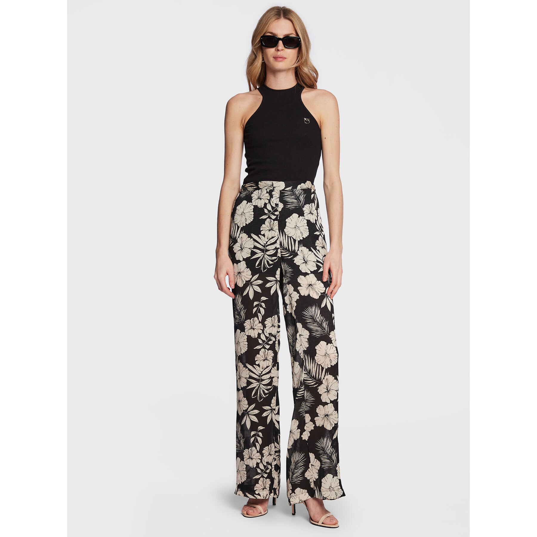 Pinko топ 100806 A0PU Черен Regular Fit - Pepit.bg