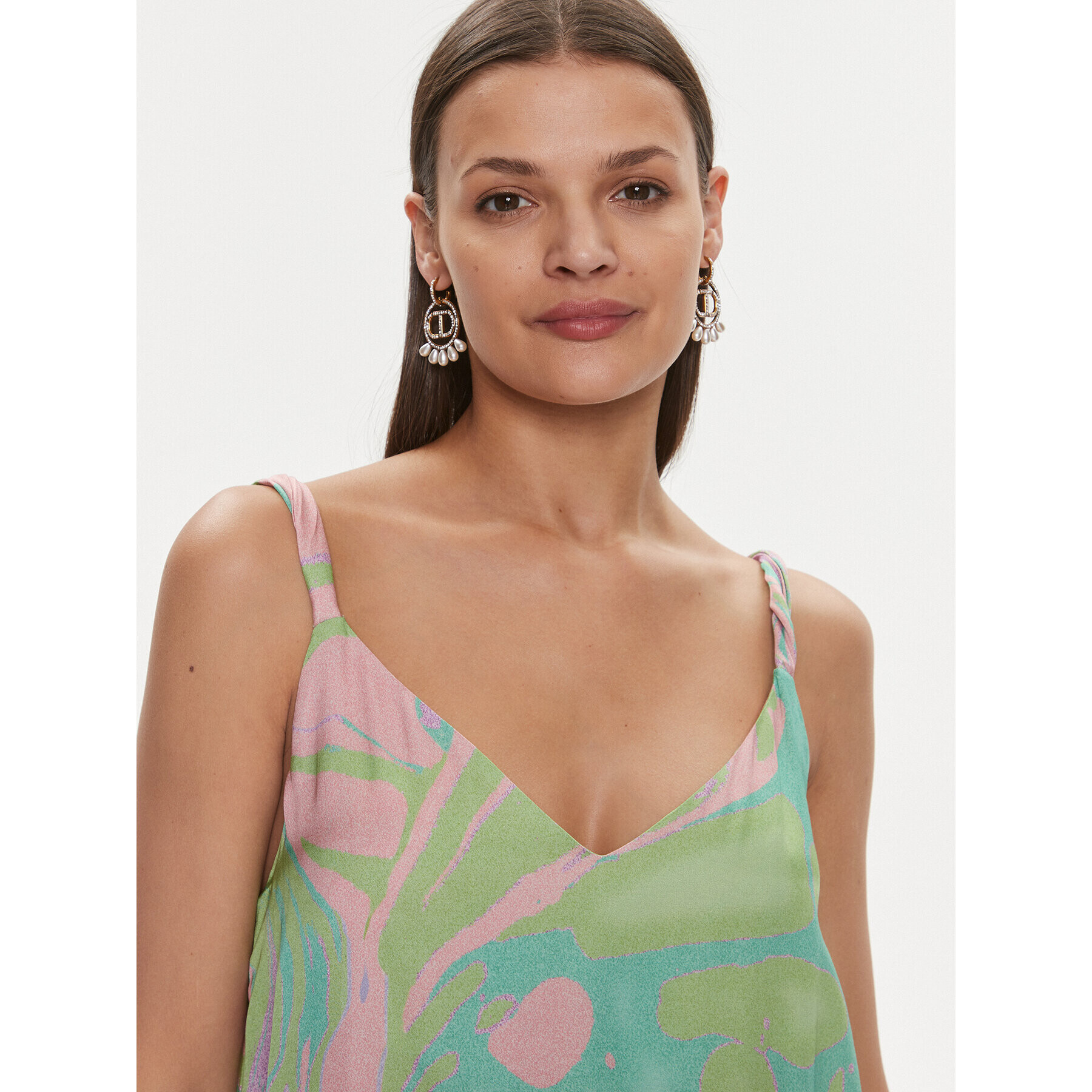 Pinko топ Talia 103117 A1NQ Зелен Regular Fit - Pepit.bg