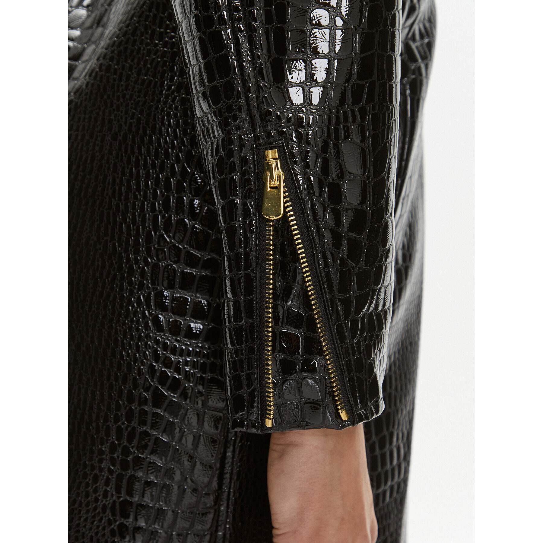 Pinko Тренч Trigun 102163 A1AT Черен Regular Fit - Pepit.bg