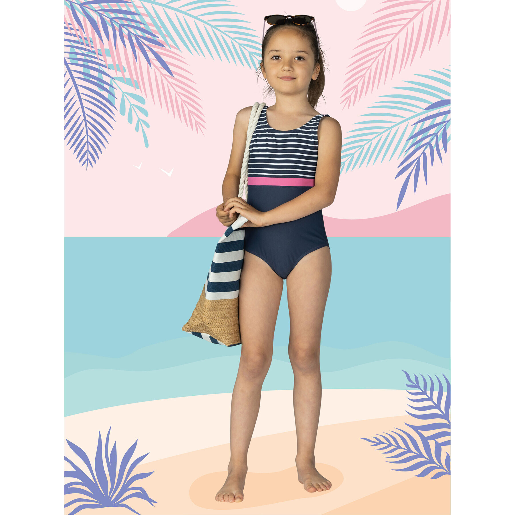 Playshoes Бански костюм 468103 D Тъмносин - Pepit.bg