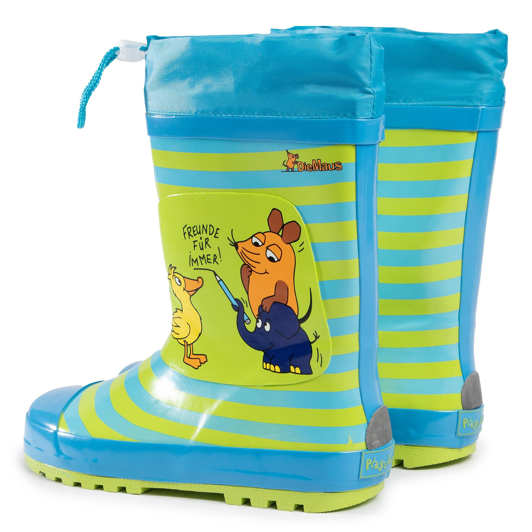 Playshoes Гумени ботуши 188506 Зелен - Pepit.bg