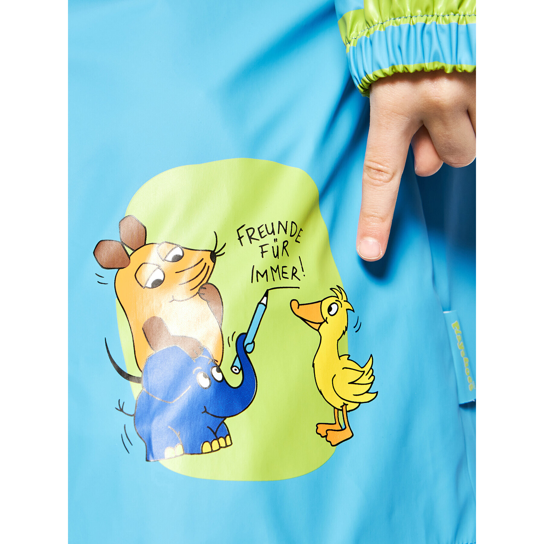 Playshoes Яке за дъжд 408506 D Електриков Regular Fit - Pepit.bg