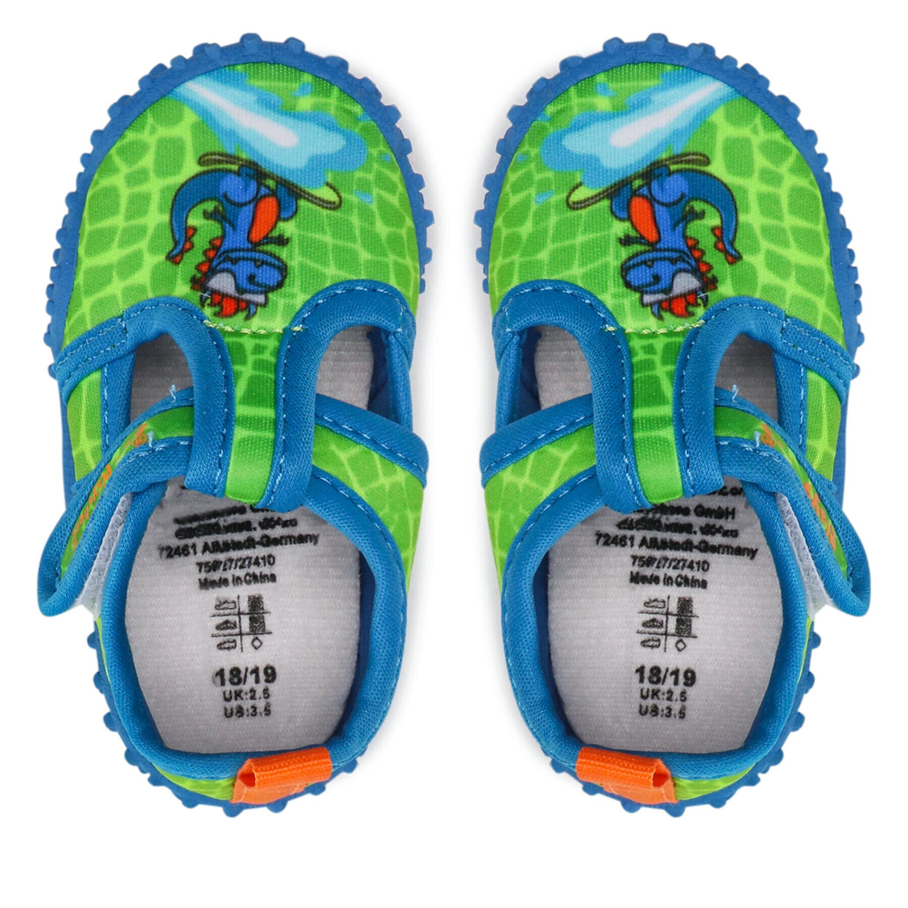 Playshoes Обувки 174738 Зелен - Pepit.bg